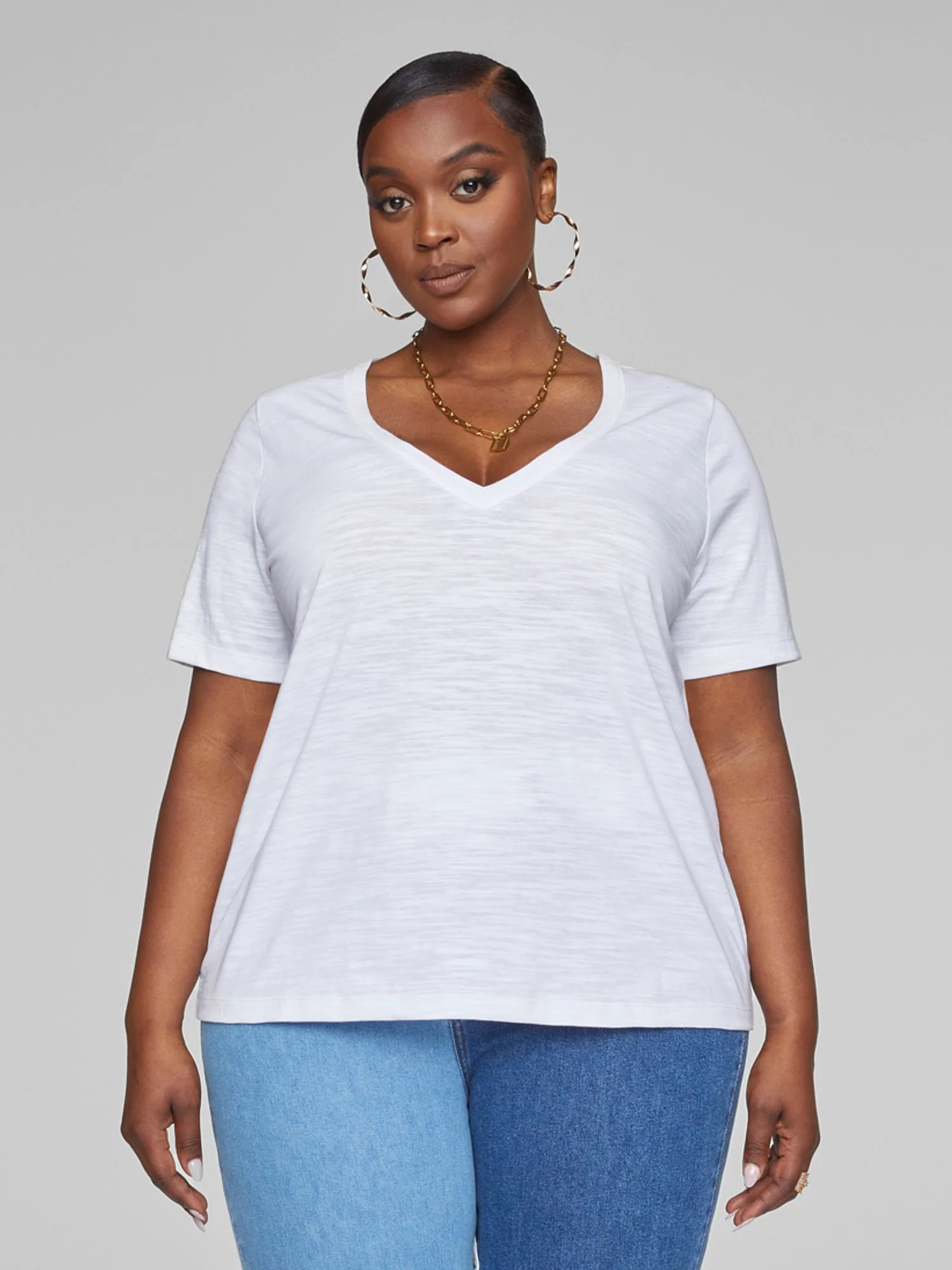 FTF Essentials - Short Sleeve V-Neck Tee - Image 31