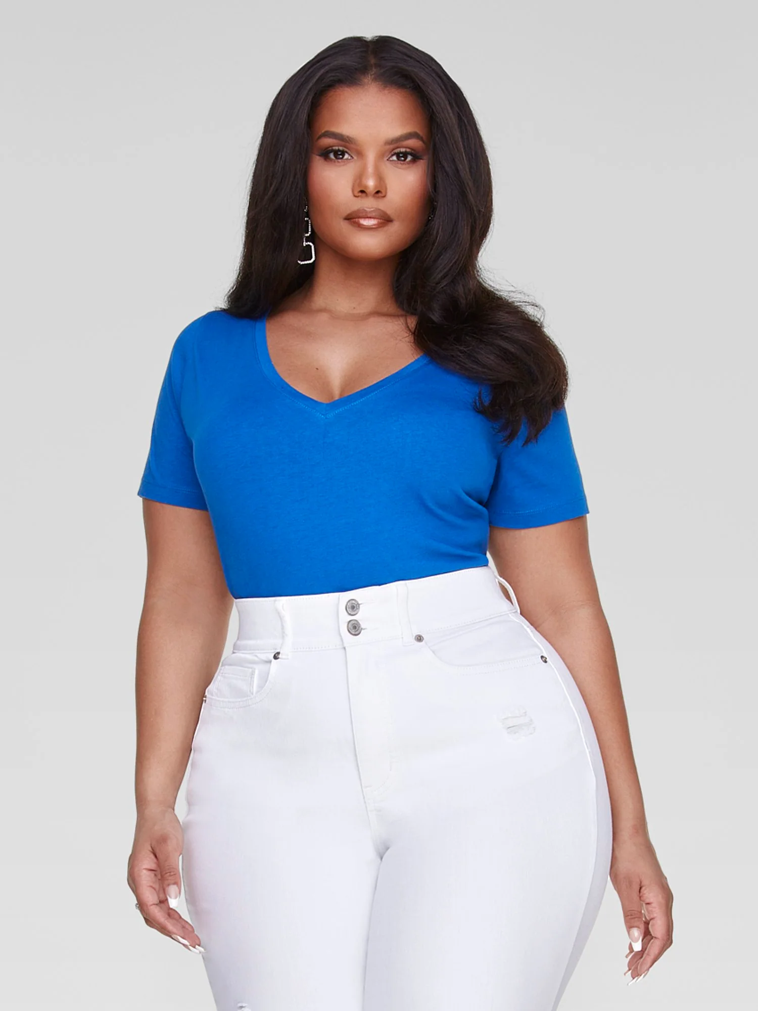 FTF Essentials - Short Sleeve V-Neck Tee - Image 6