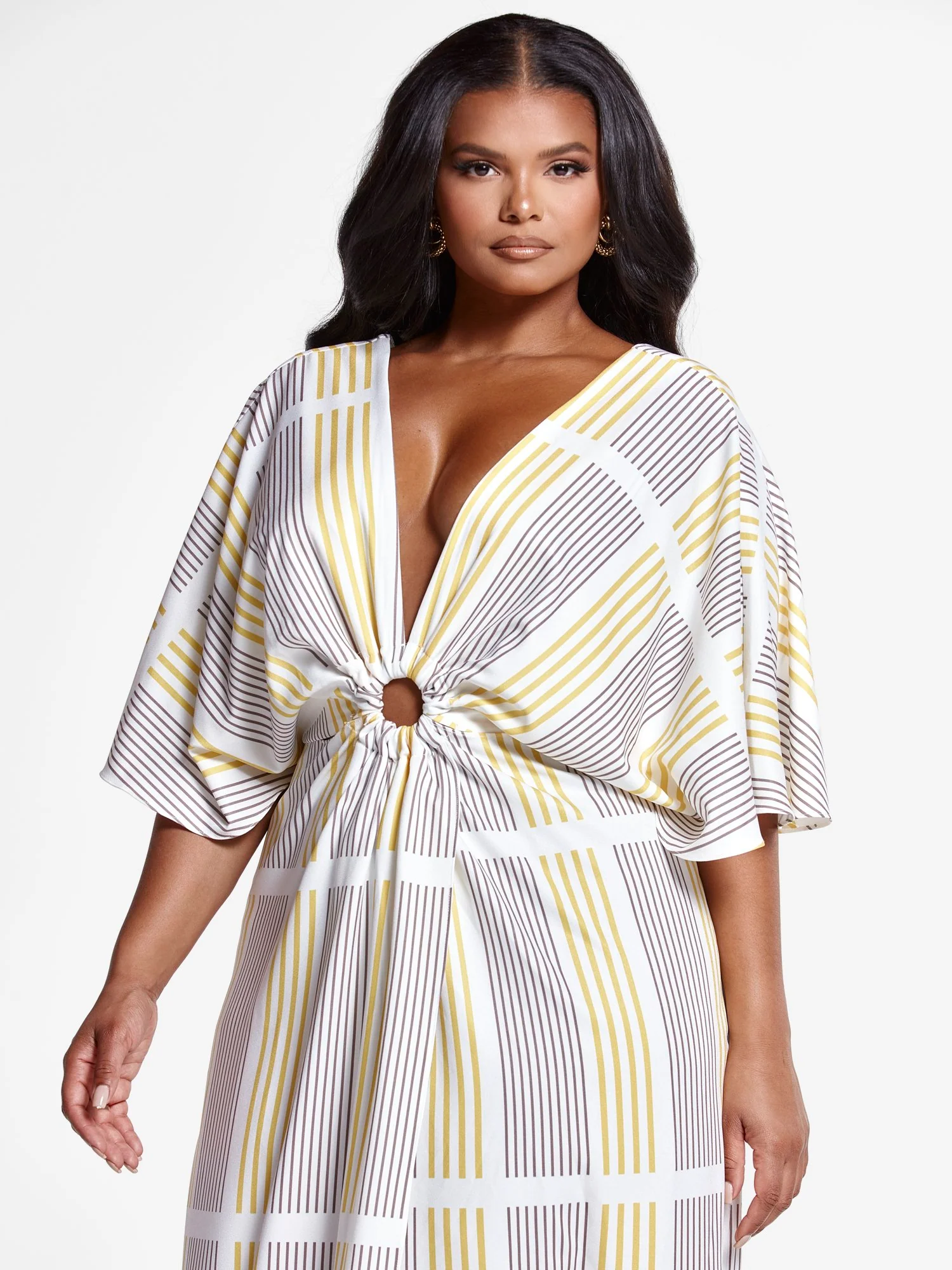 Gabriella Striped Maxi Dress - Image 6