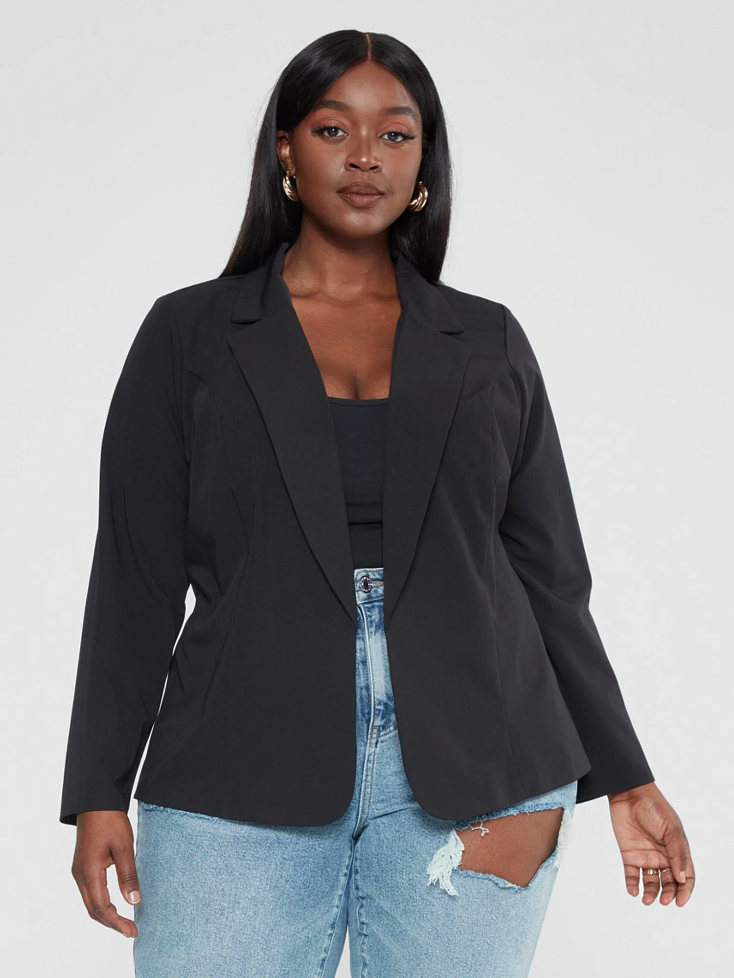 Gemma Open Front Blazer - Image 2