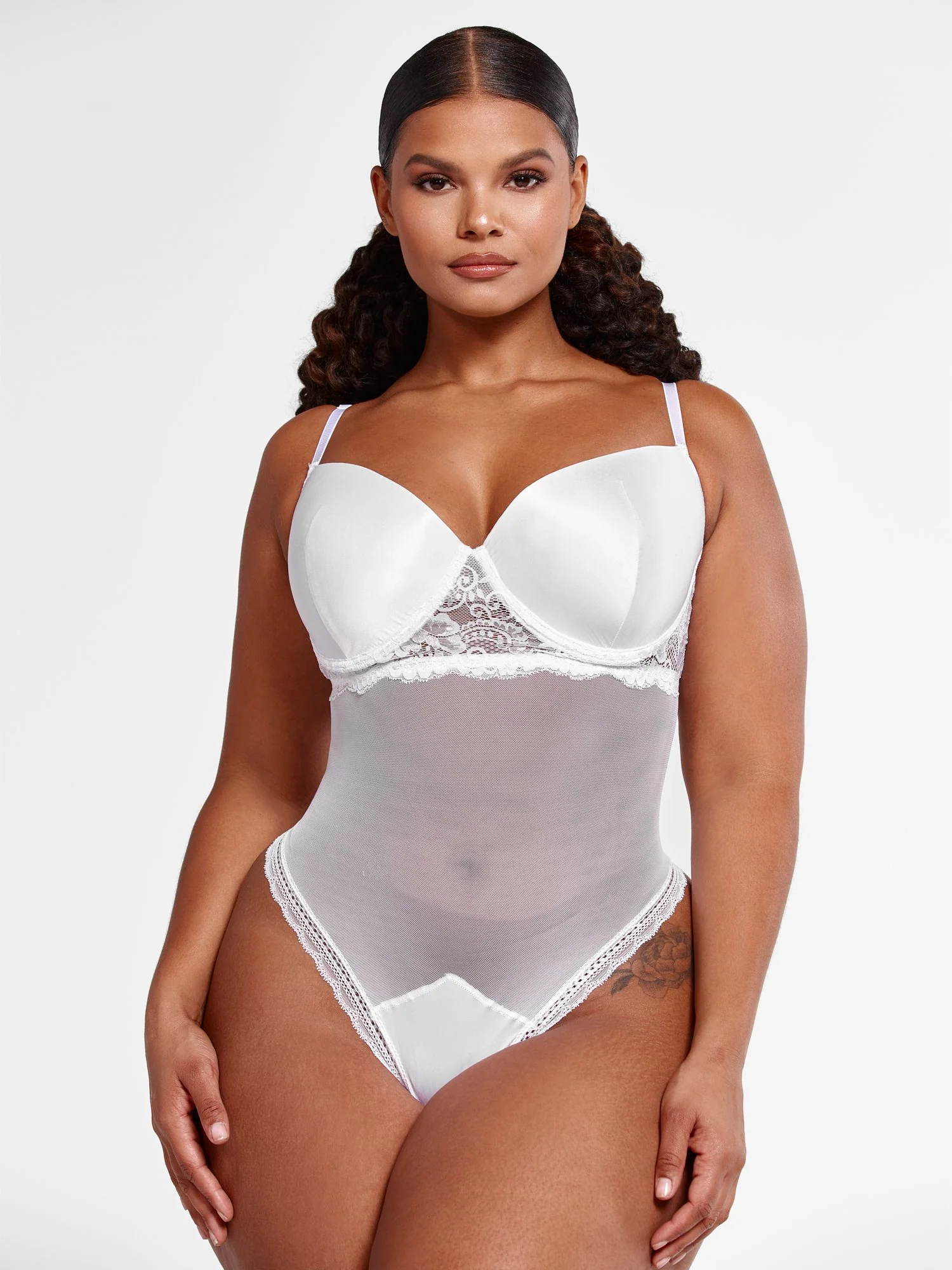 Georgette Mesh Bodysuit - Image 7