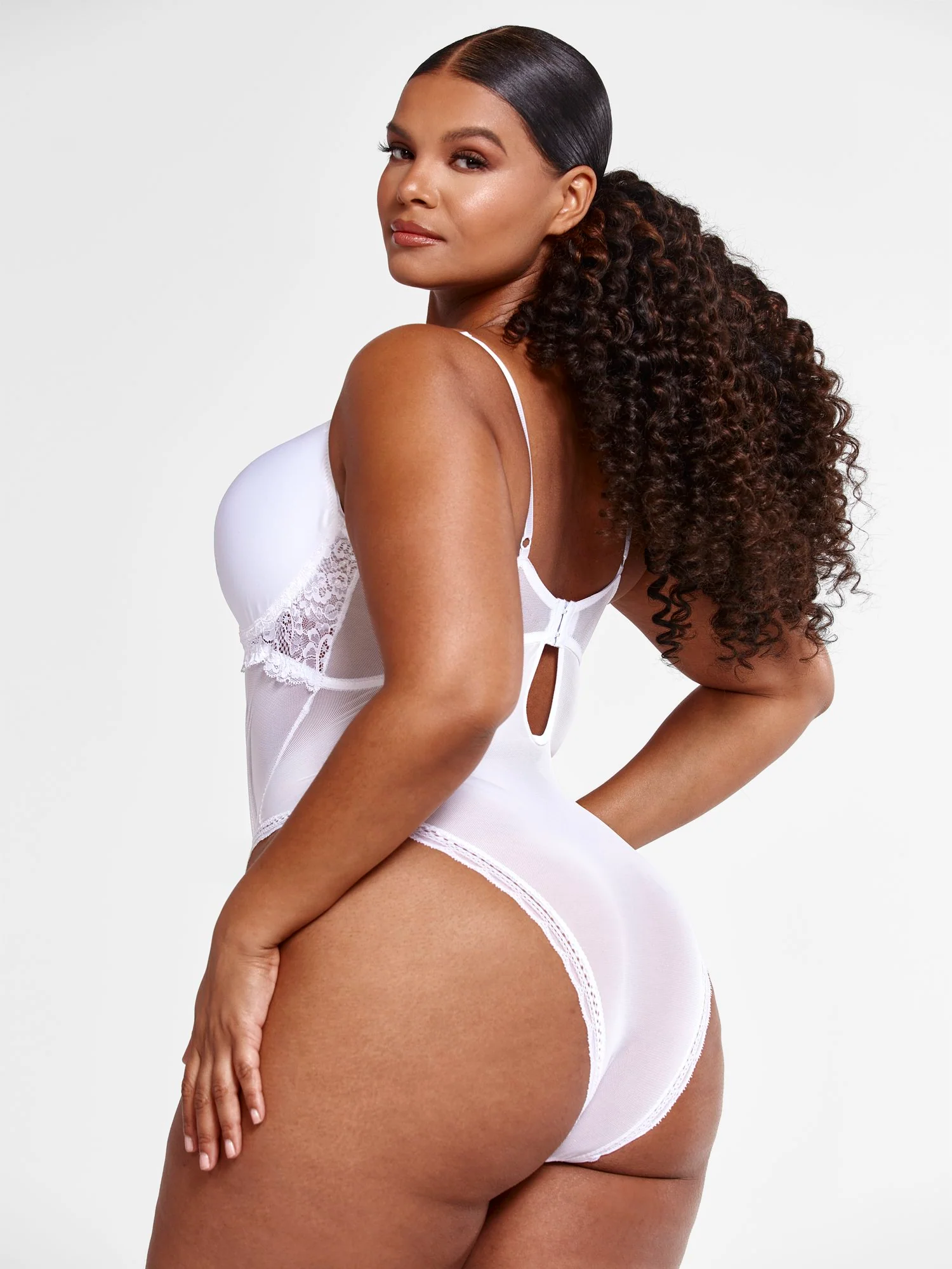 Georgette Mesh Bodysuit - Image 8