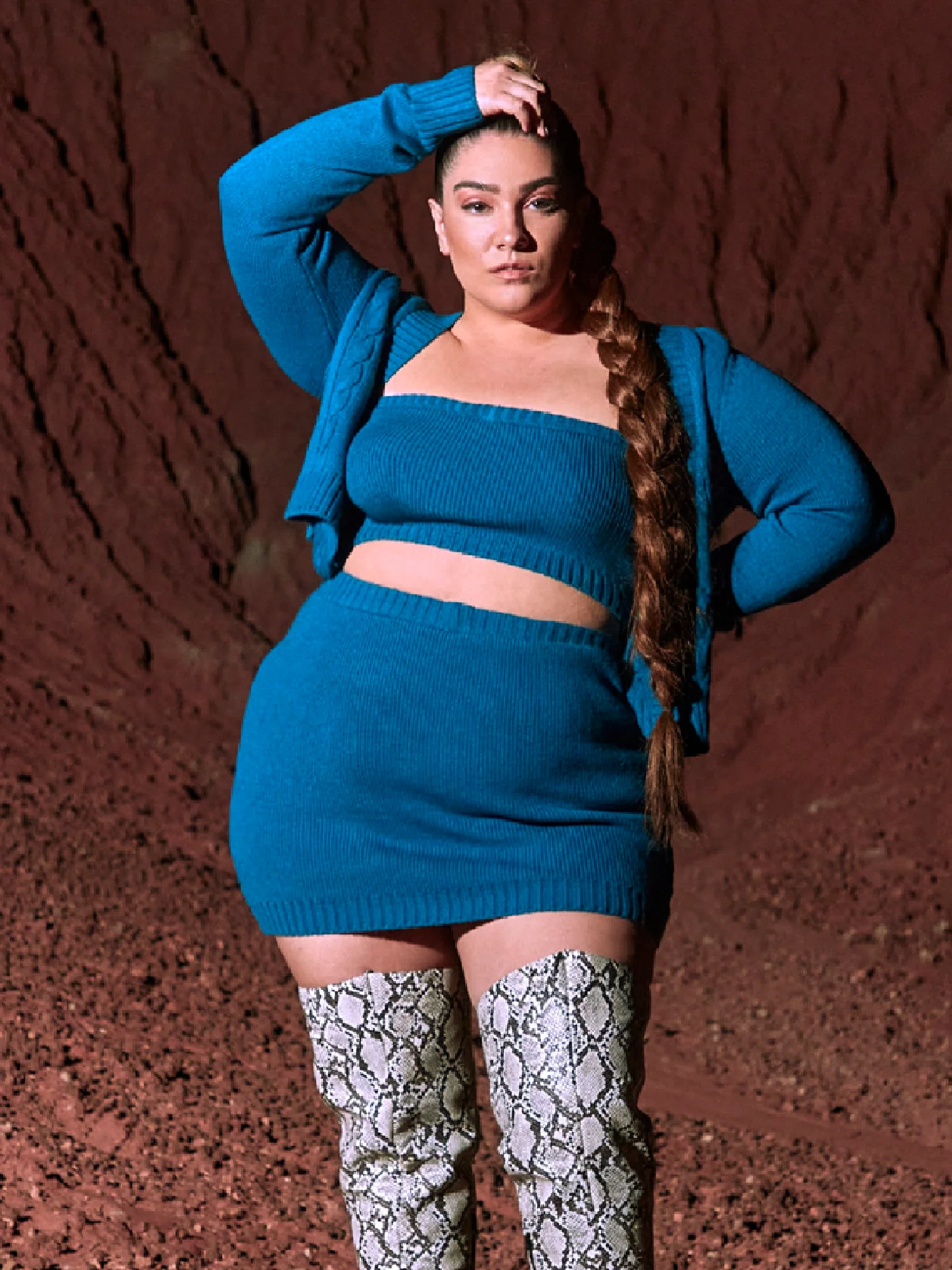 Gigi Sweater Skirt - Image 9
