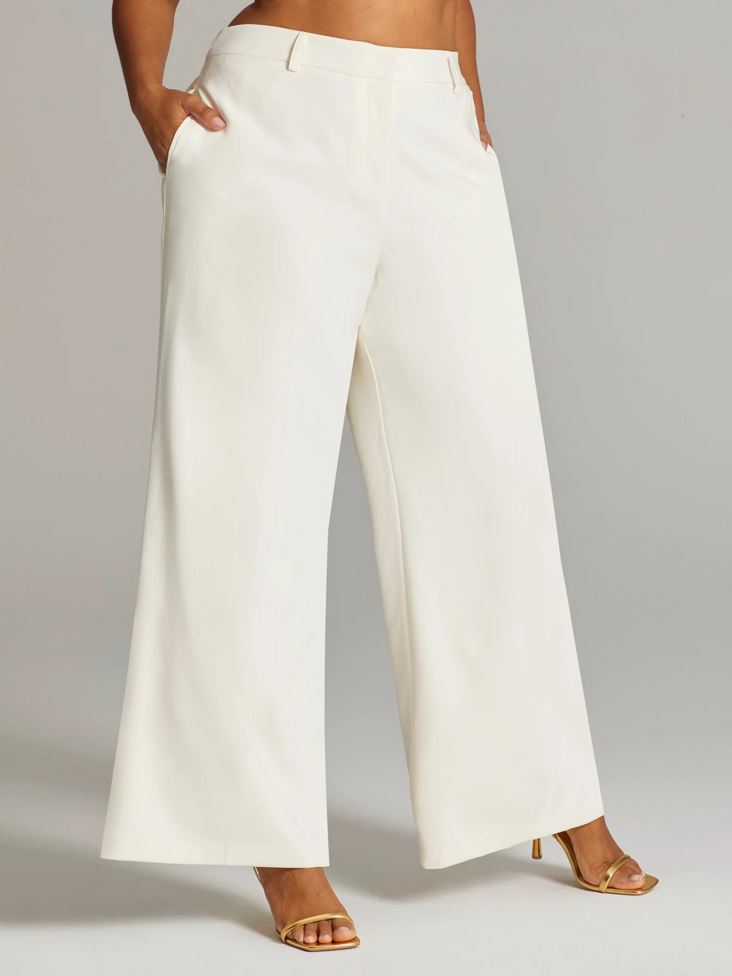 Gladys High-Waisted Wide Leg Pants - Image 3