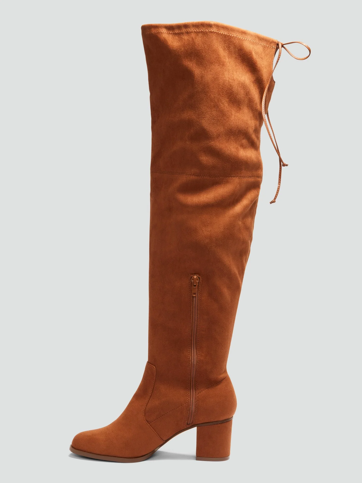 Haley Faux Suede Over-The-Knee Boots - Image 11