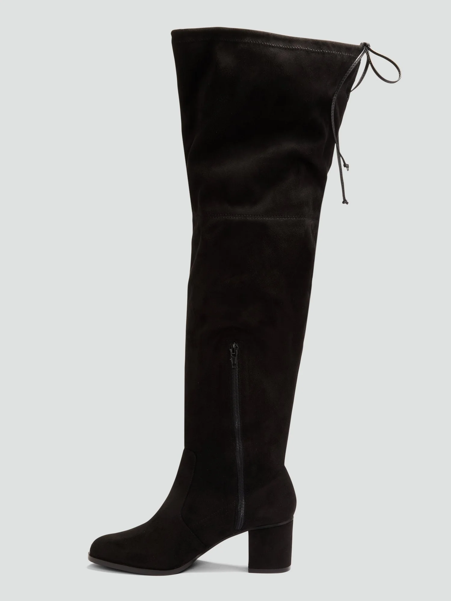 Haley Faux Suede Over-The-Knee Boots - Image 4