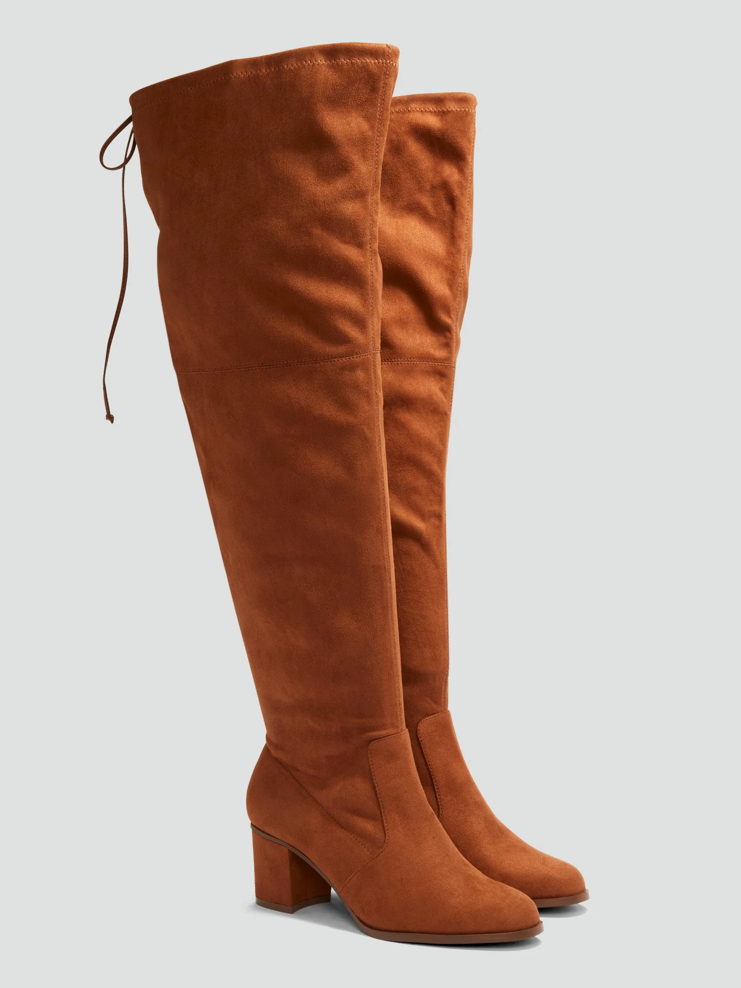 Haley Faux Suede Over-The-Knee Boots - Image 8