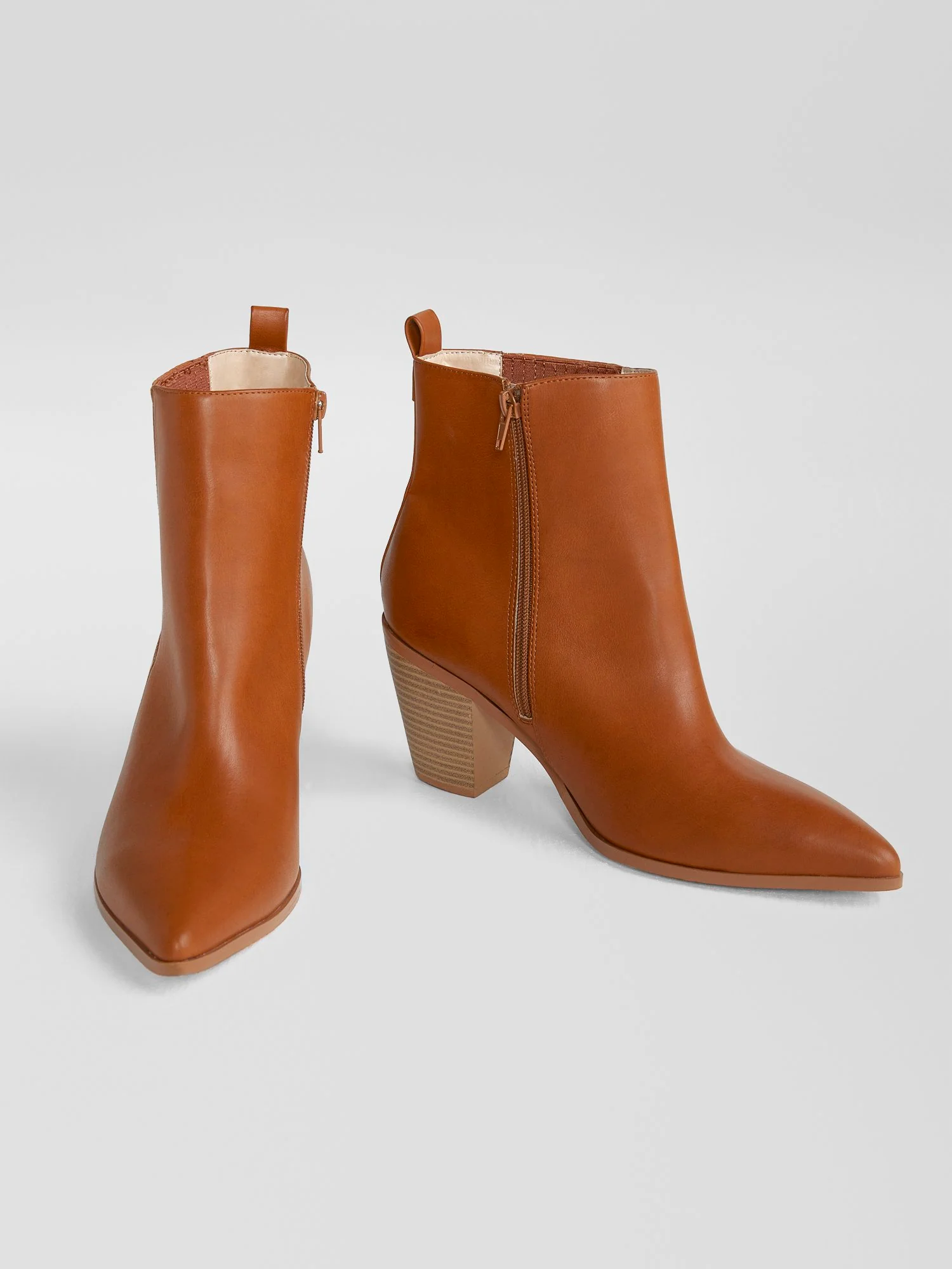 Hazel Wide Width Block Heel Booties - Image 3