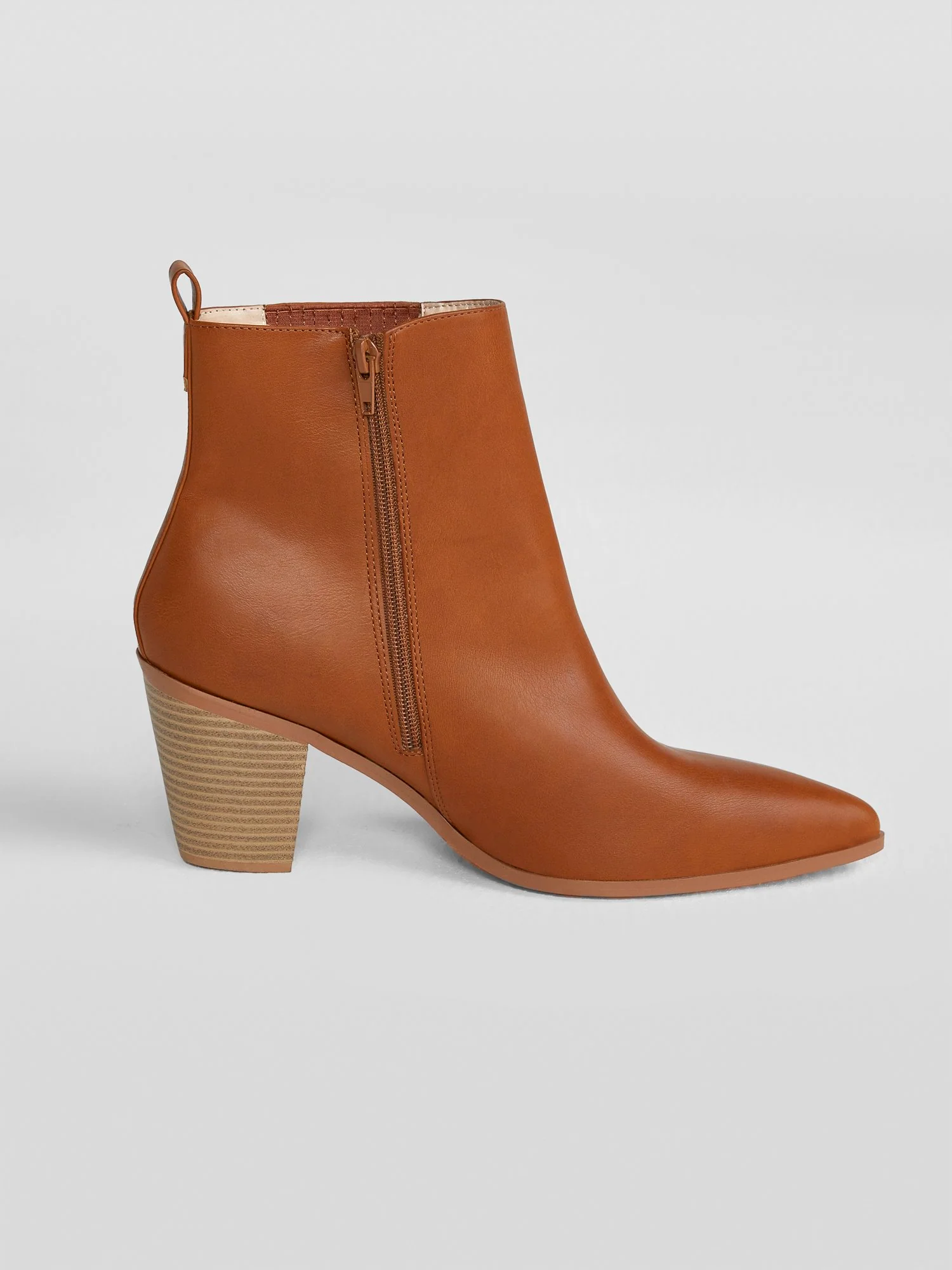 Hazel Wide Width Block Heel Booties - Image 4