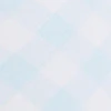 High Rise Gingham Print Denim Shorts - Image 5