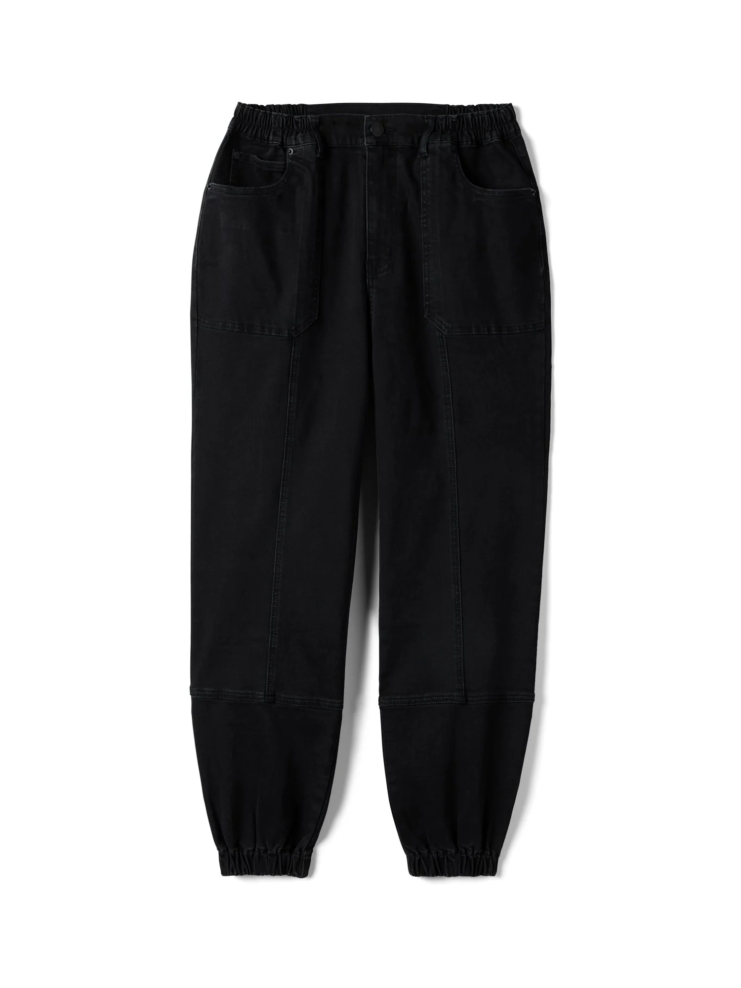 High Rise Jogger Style Jeans - Image 6