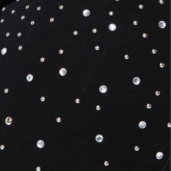 High Rise Studded Front Skinny Jeans - Image 6