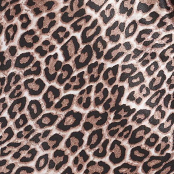 Ivy Leopard Print Satin Nightgown - Image 4