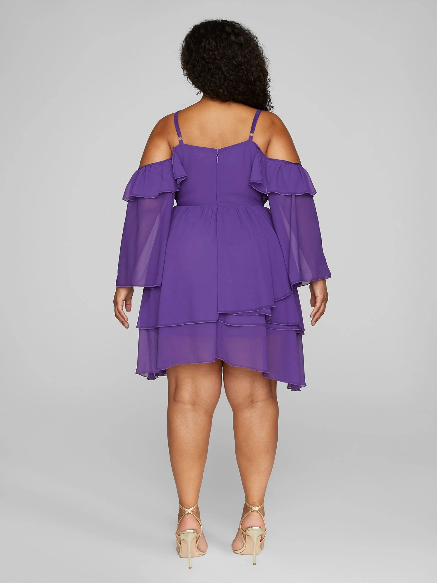 Jasmin Cold Shoulder Cutout Mini Dress - Leslie Sidora x FTF - Image 6