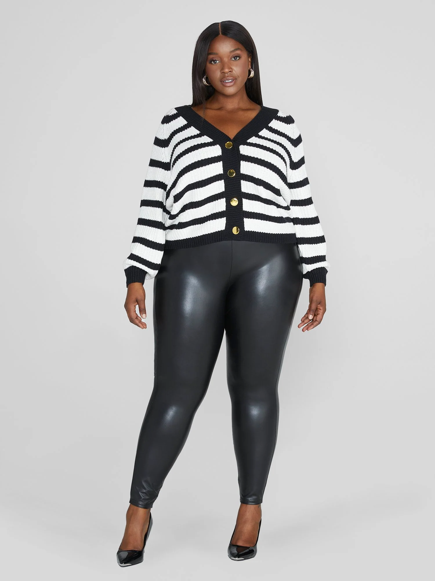 Jaya Striped Cardigan - Image 3