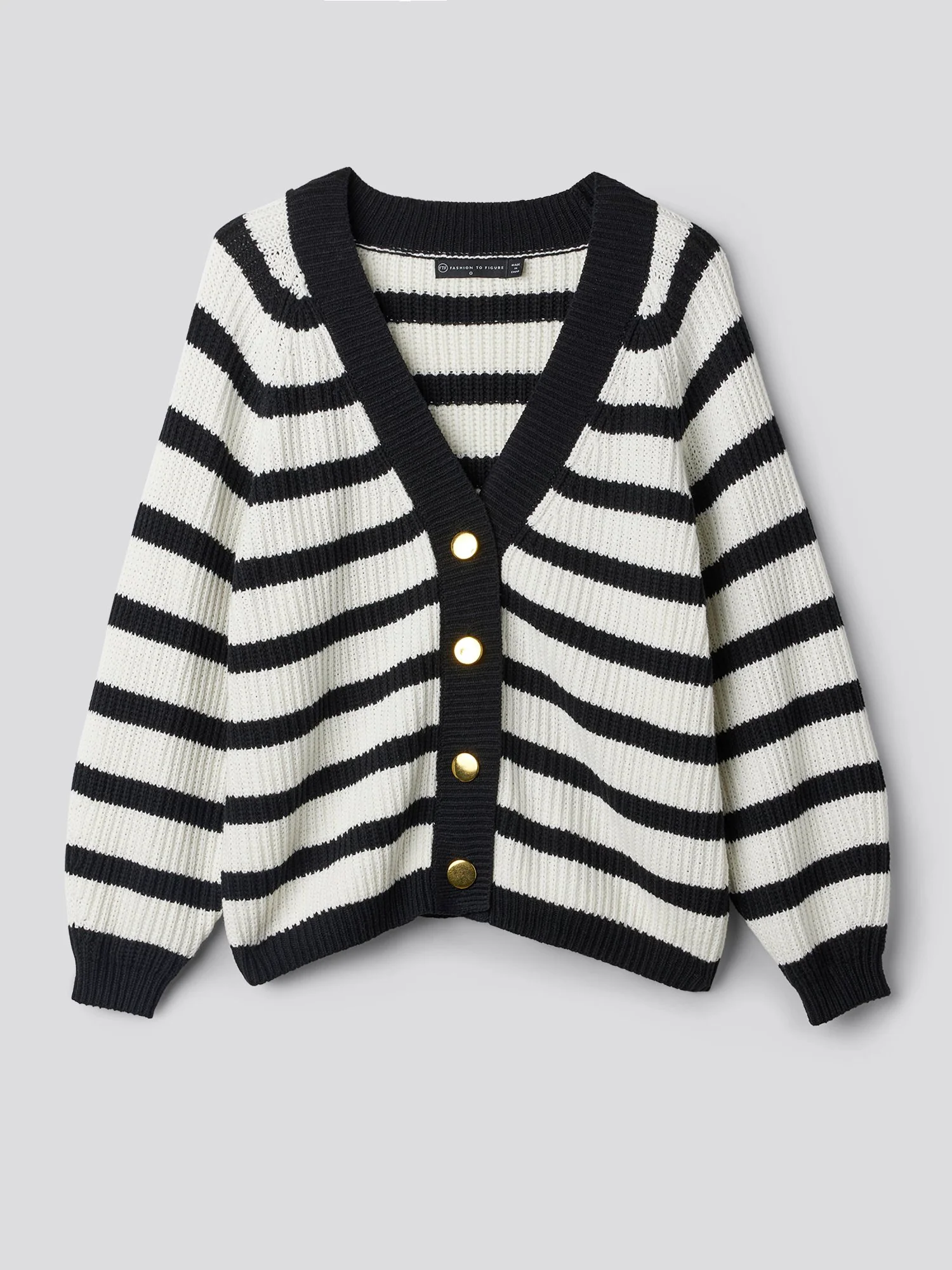 Jaya Striped Cardigan - Image 6