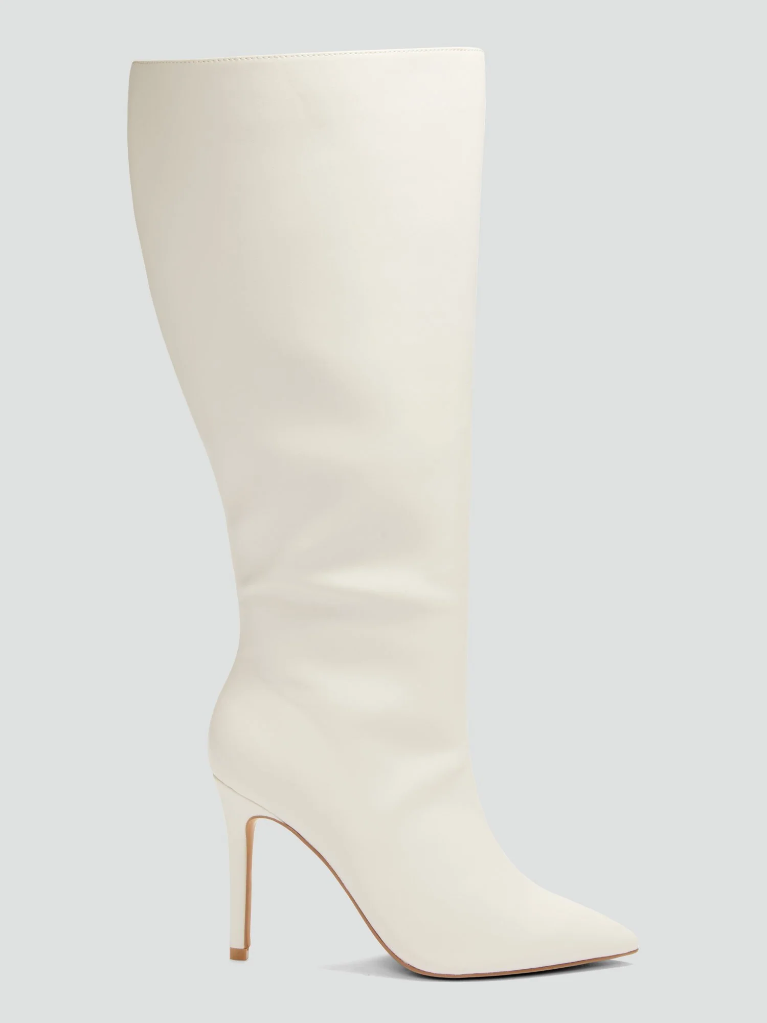 Jessie Faux Leather Knee High Boots - Image 11