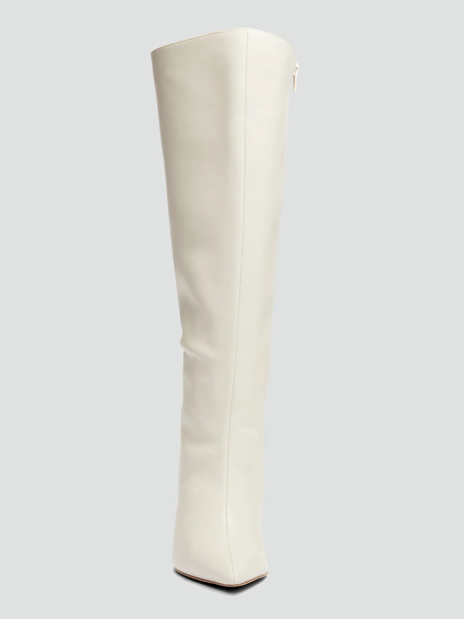 Jessie Faux Leather Knee High Boots - Image 12