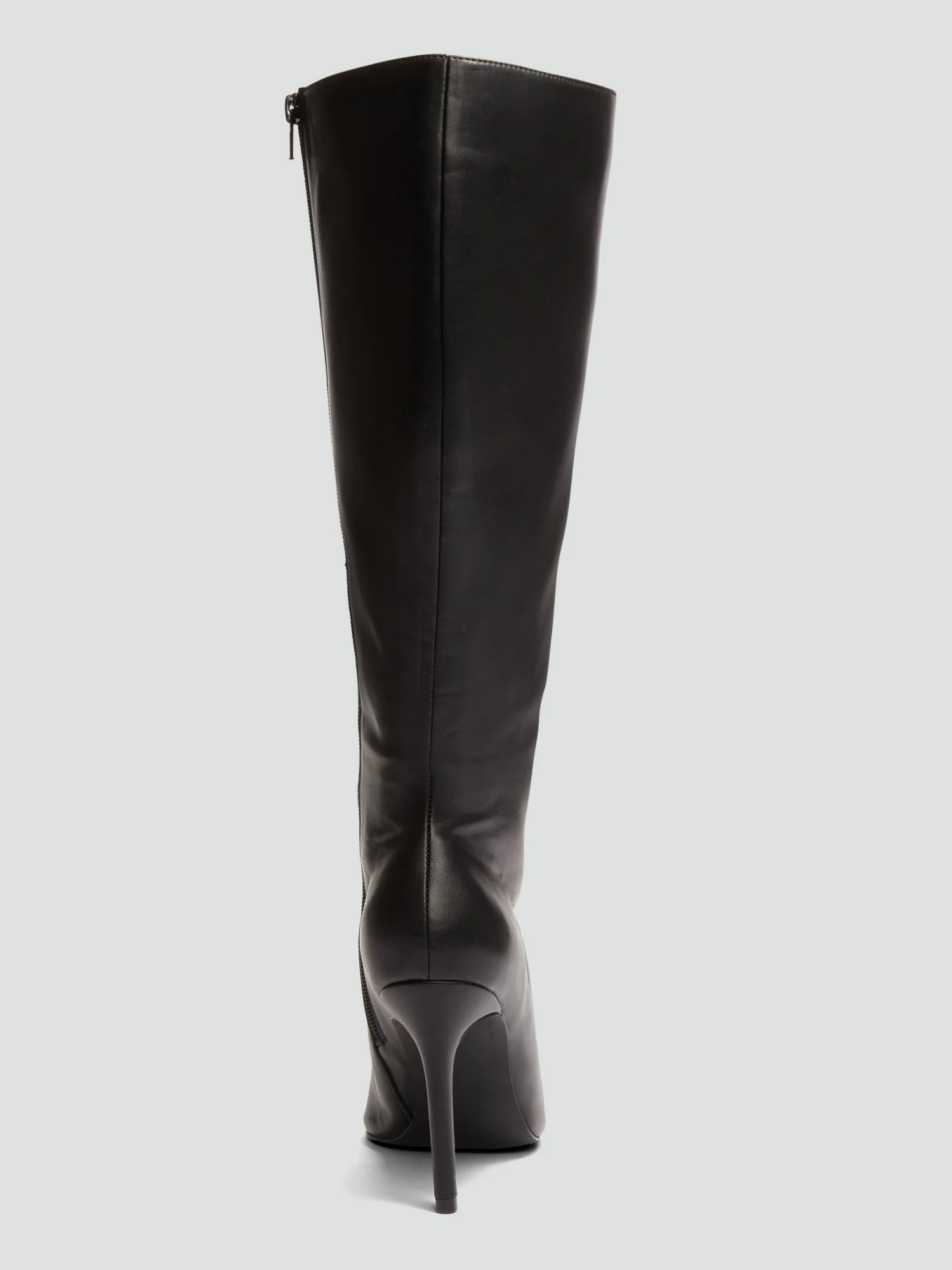 Jessie Faux Leather Knee High Boots - Image 3