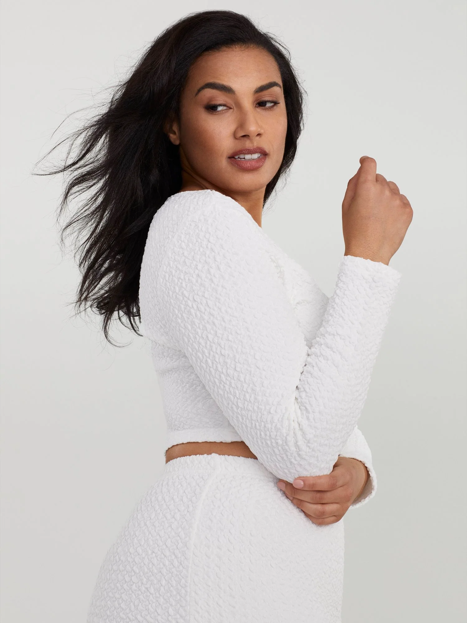 Jeze Sleeveless Crop Bubble Top - Image 5