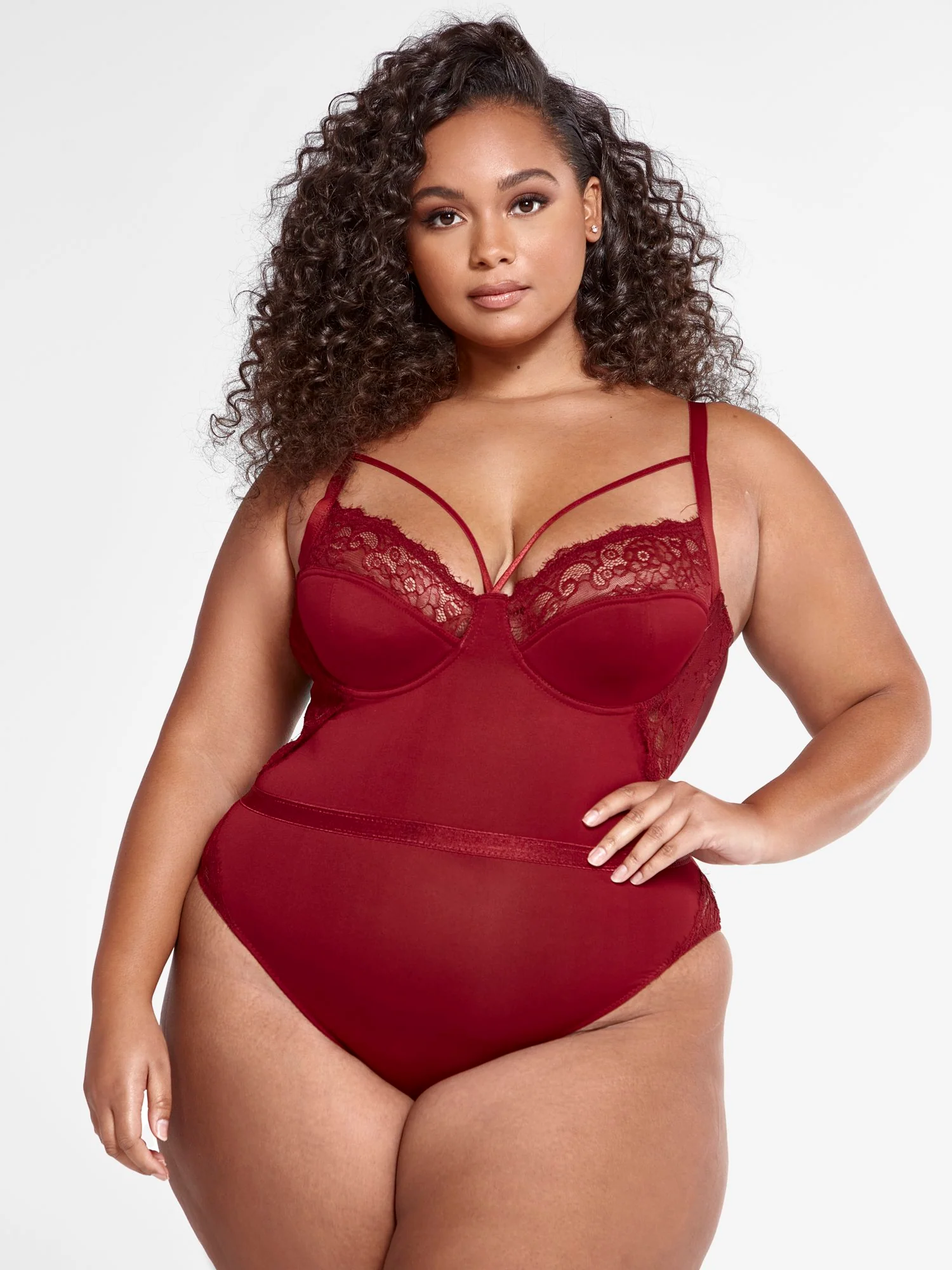 Johanna Lace Cup Bodysuit - Image 3