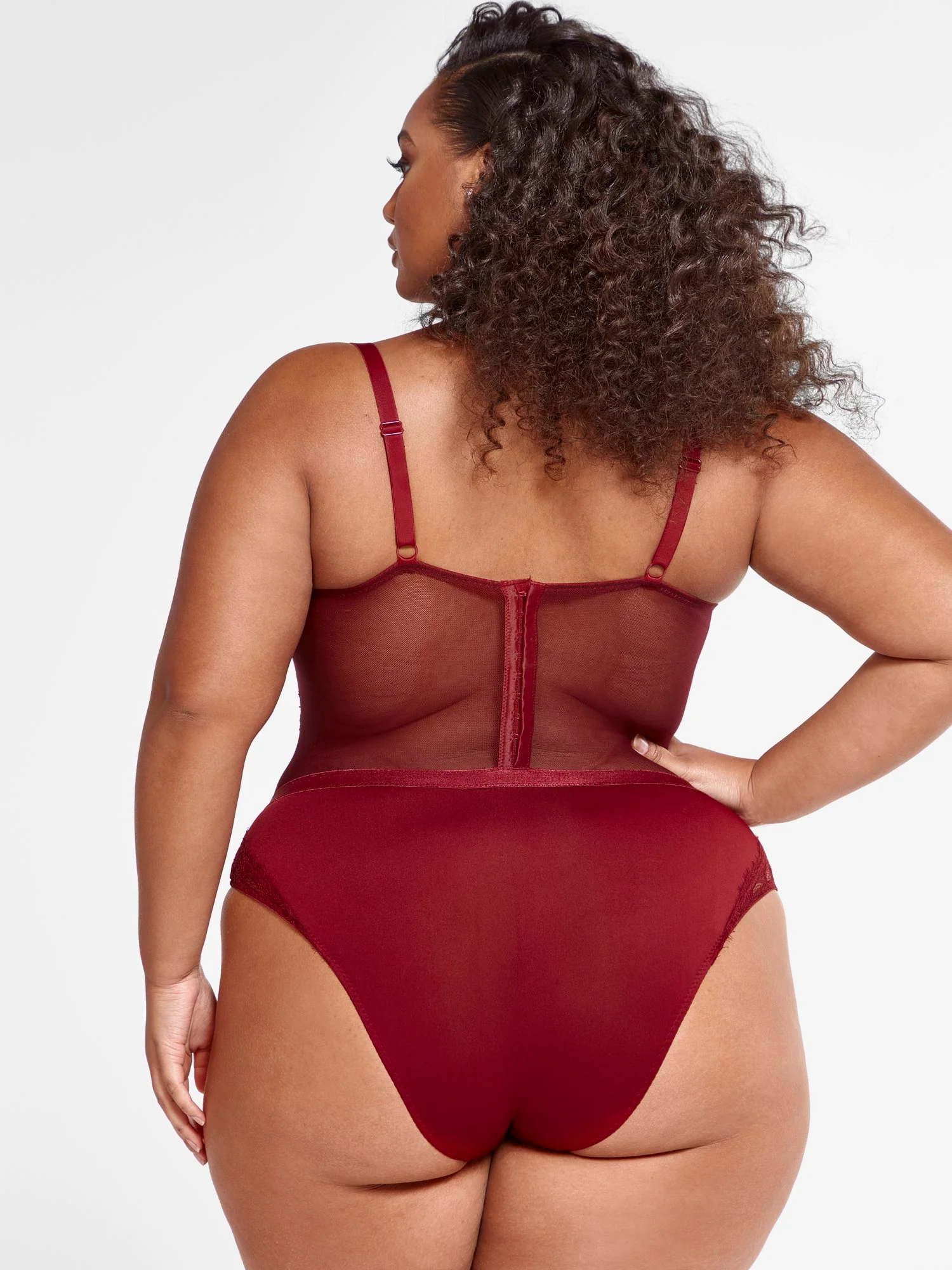 Johanna Lace Cup Bodysuit - Image 4