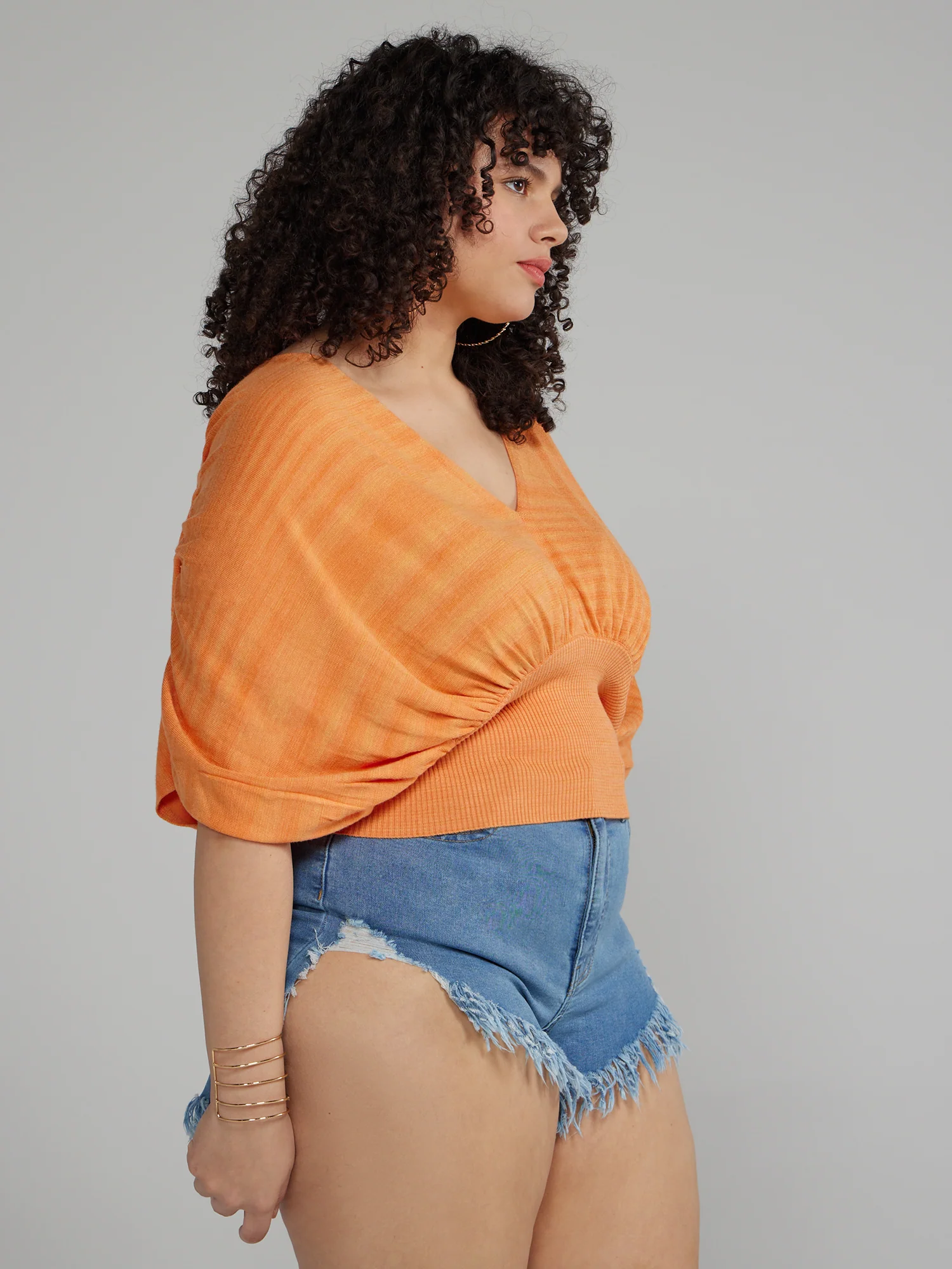 Kaia Dolman Sleeve Sweater - Image 3