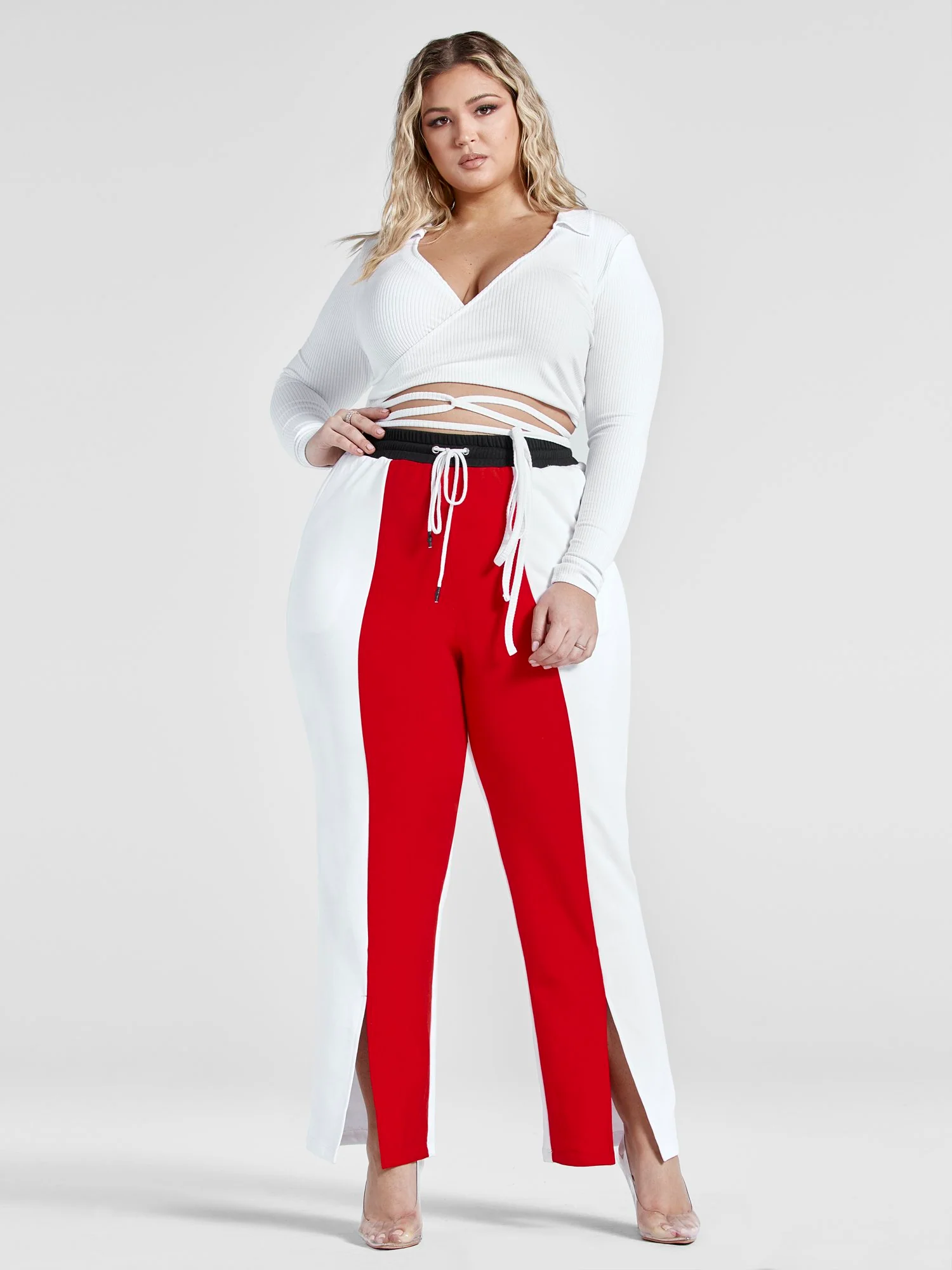 Karene Colorblock Knit Pants - Image 4