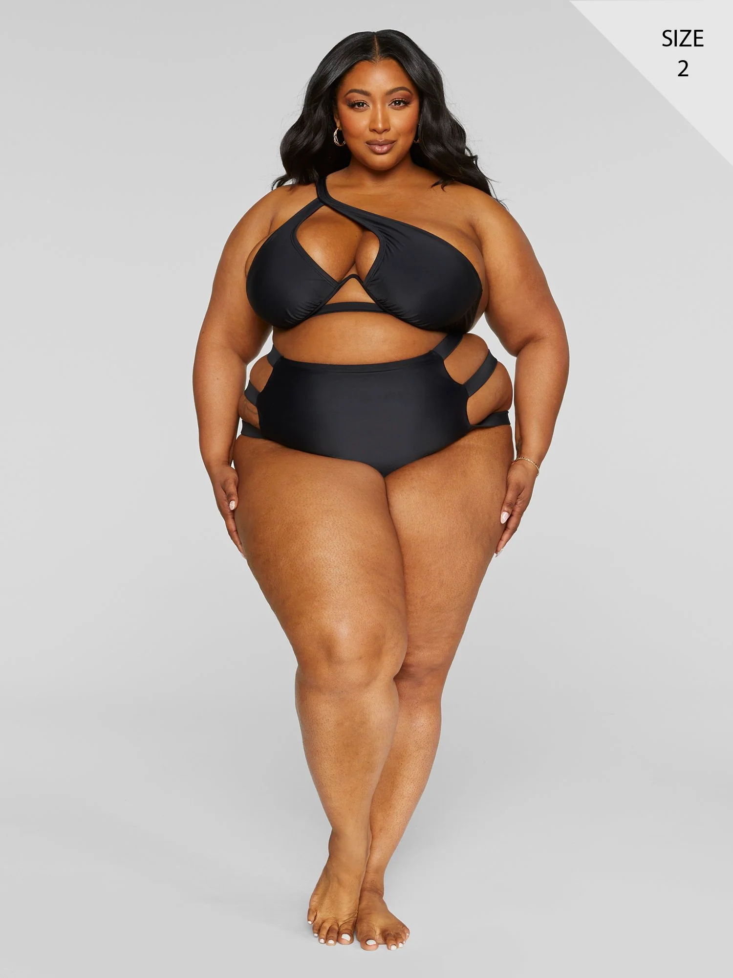 Karlee Caged Detail Bikini Brief - Image 5
