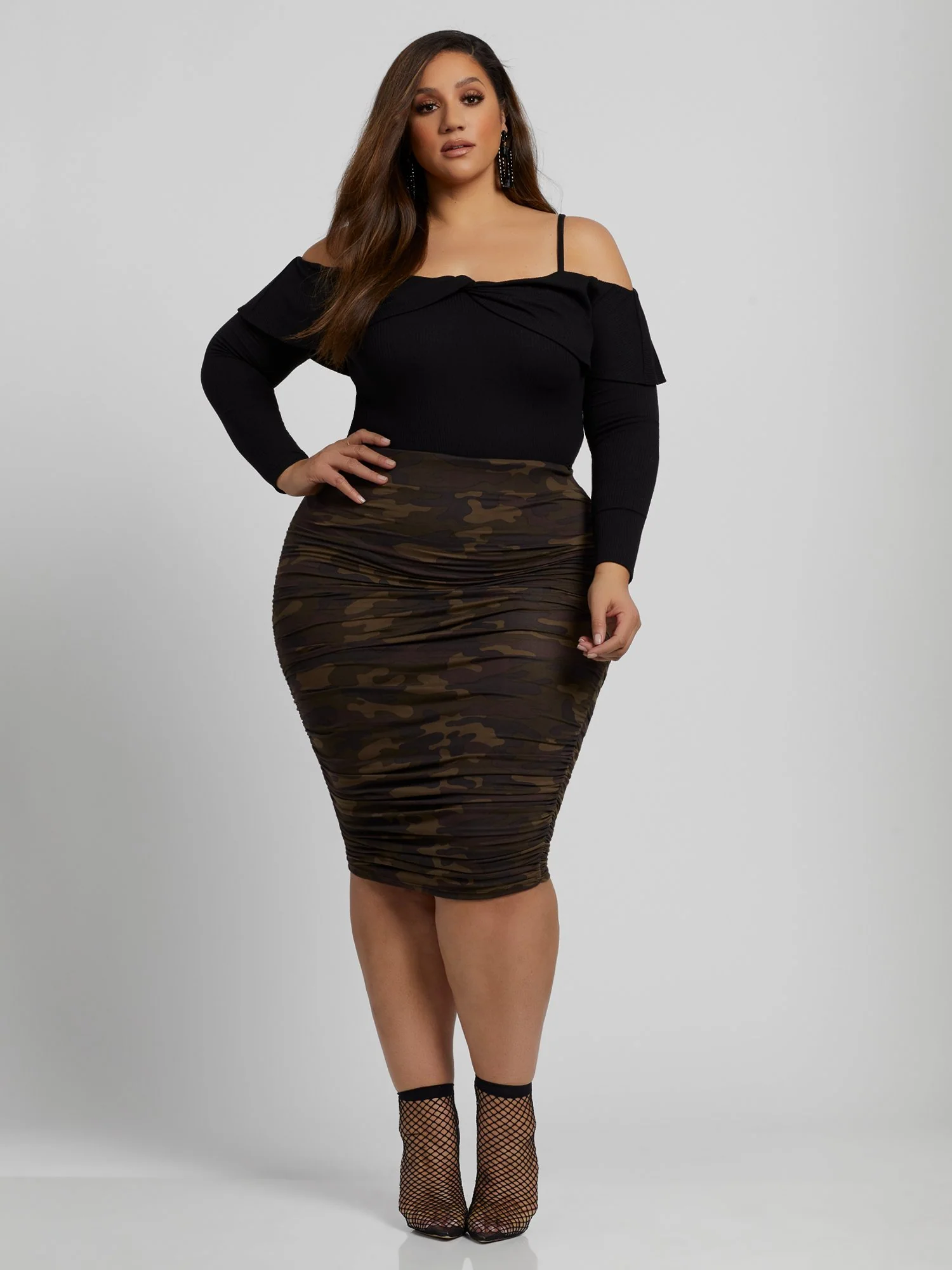 Karlie Camo Skirt - Image 3