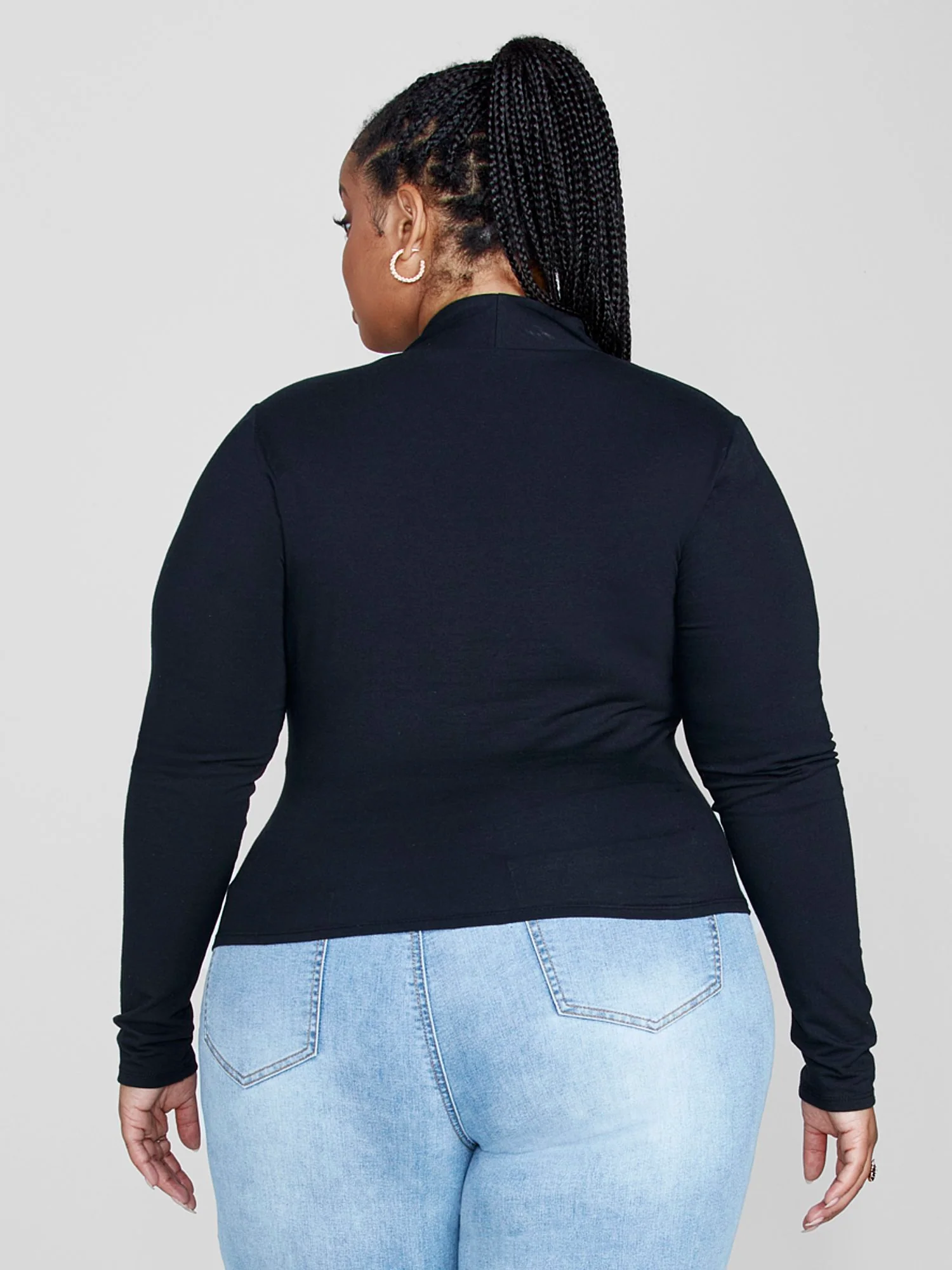 Kate Tie Front Cutout Top - Image 3