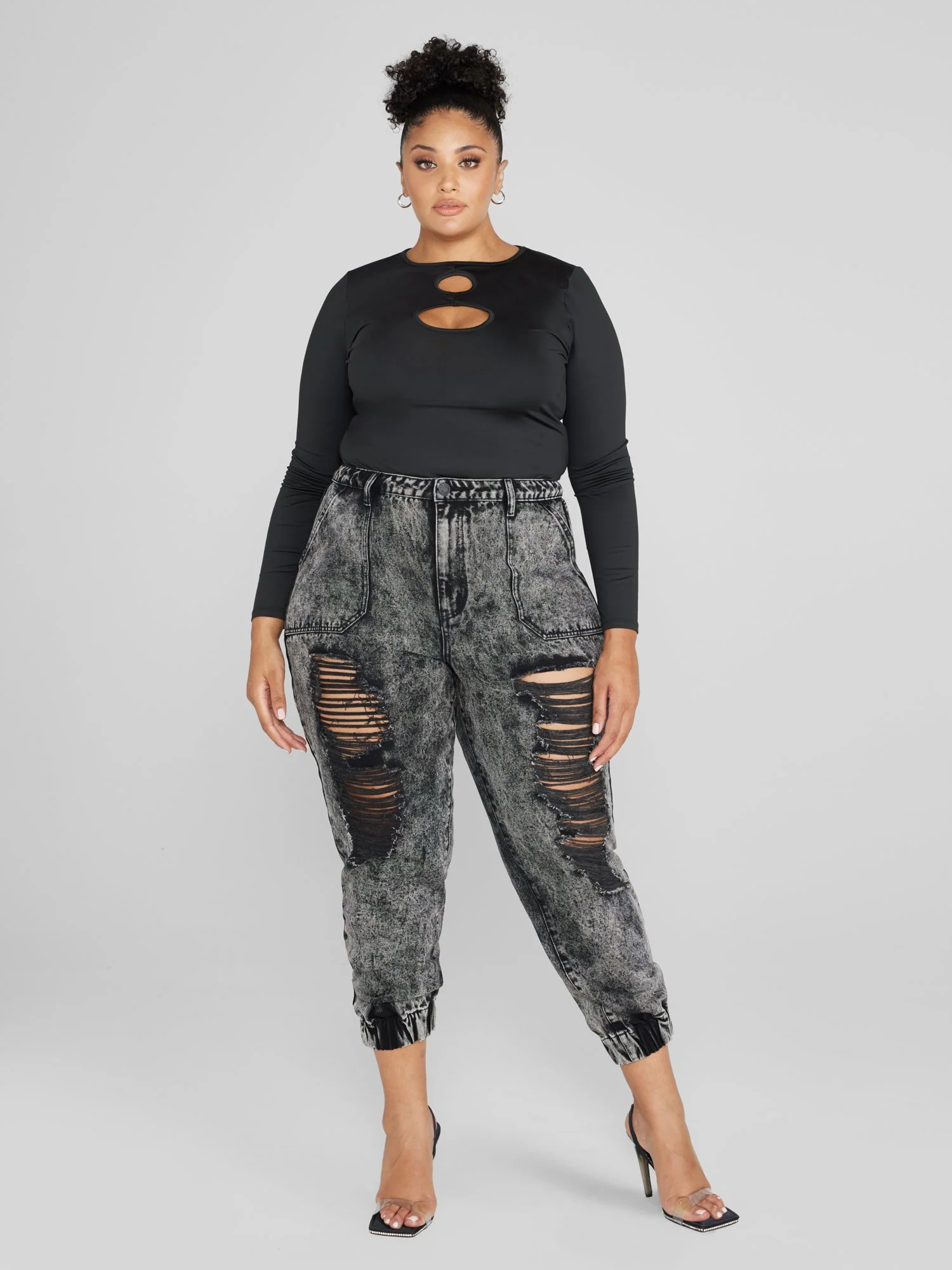 Katelyn Cutout Knit Top - Image 3