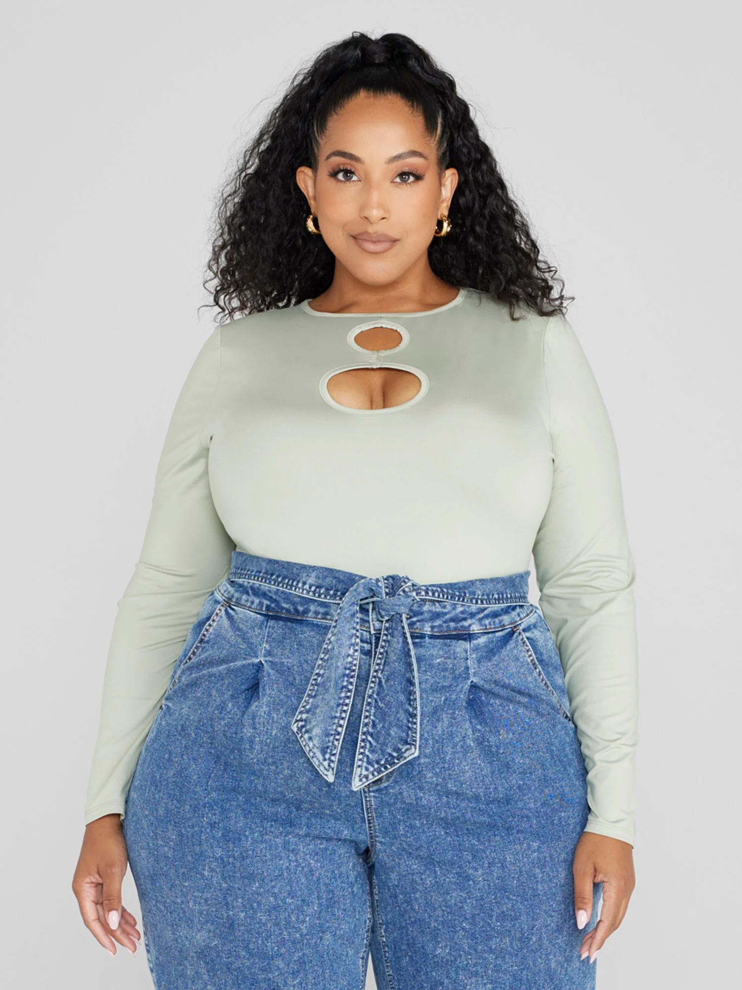 Katelyn Cutout Knit Top - Image 6