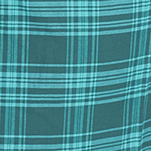 Kathleen Plaid Faux Wrap Dress - Image 5