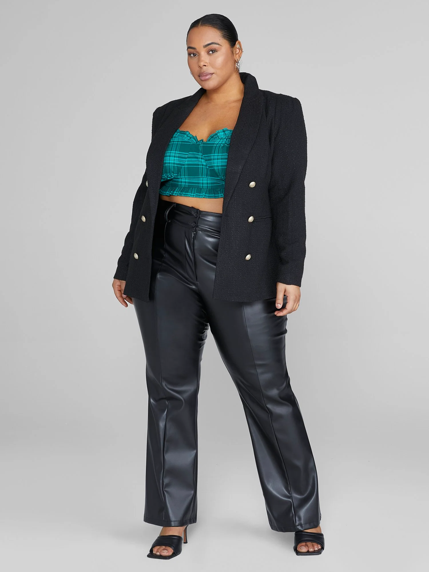 Kayla Textured Boyfriend Blazer - Image 6