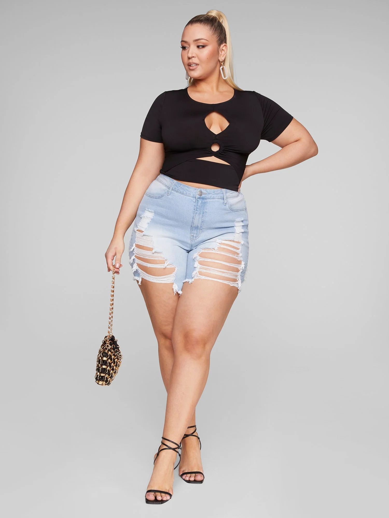 Keena O-Ring Cutout Top - Image 3