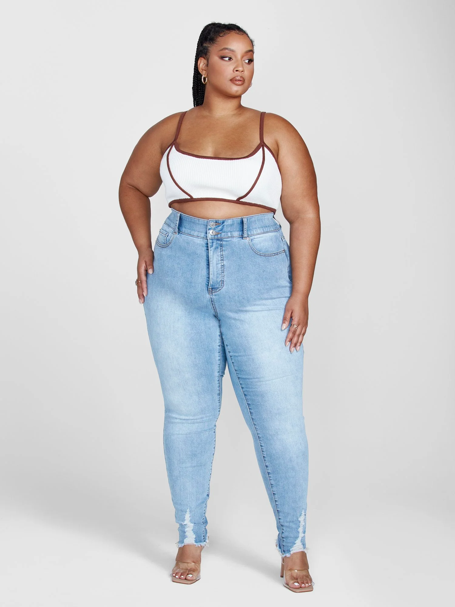 Keisha Cutout Sweater and Tank Set - Image 6
