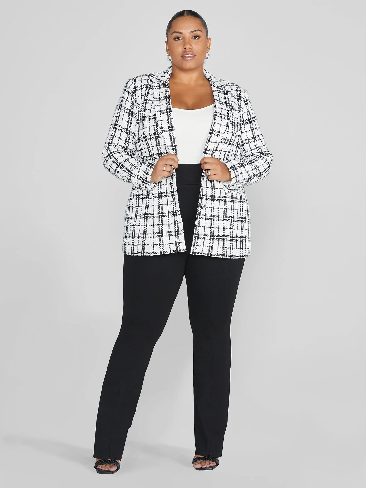 Kelsey Zipper Hem Ponte Knit Pants - Image 3