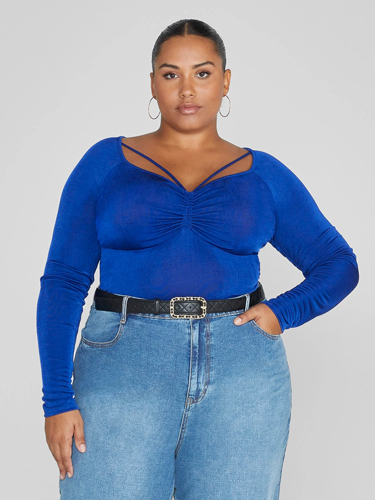 Kerri Strappy Knit Bodysuit - Image 2