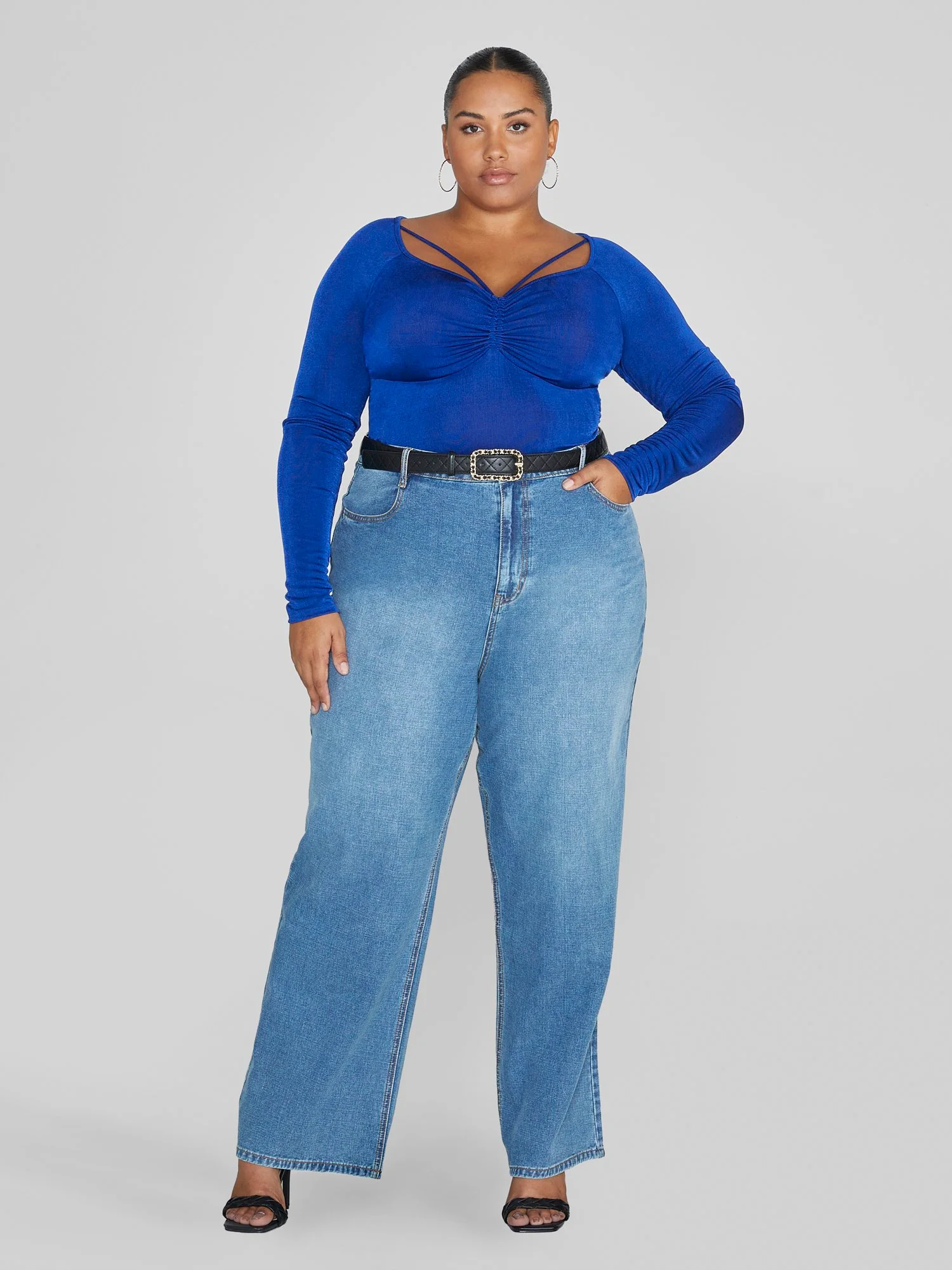 Kerri Strappy Knit Bodysuit - Image 3