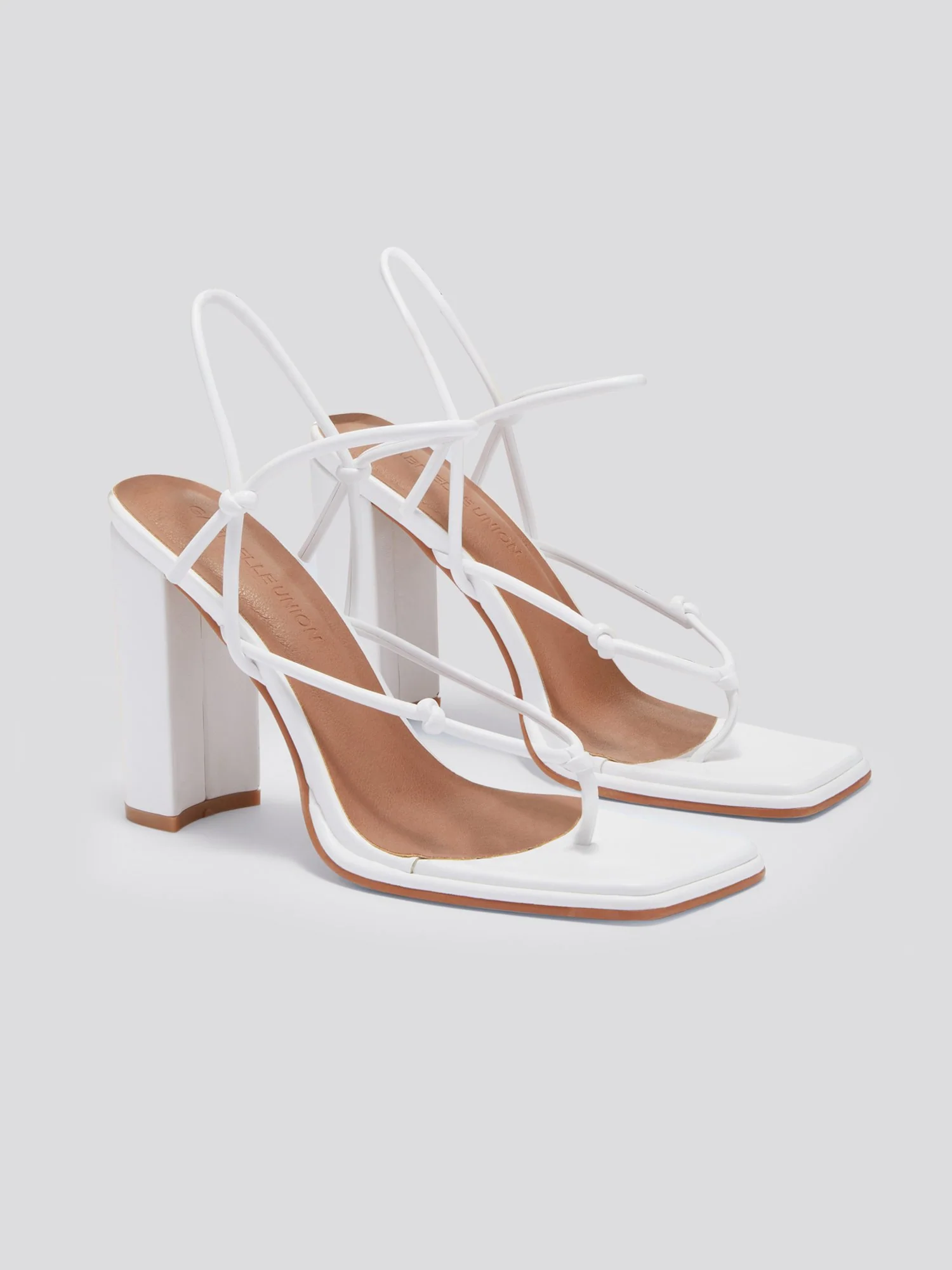 Kibibi Strappy Block Heel Sandals (Medium Width) - Image 7