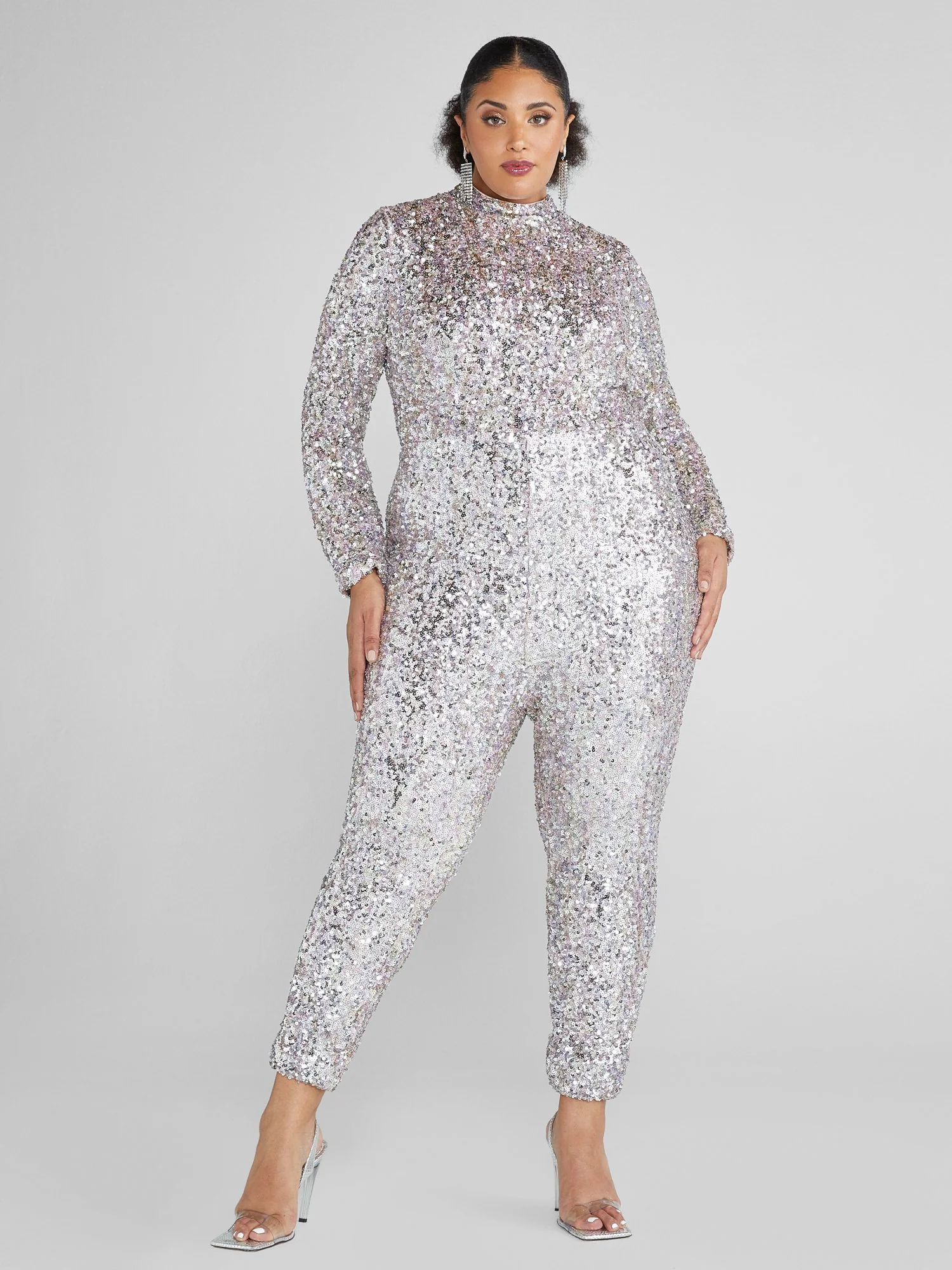 Krystal Sequin Catsuit