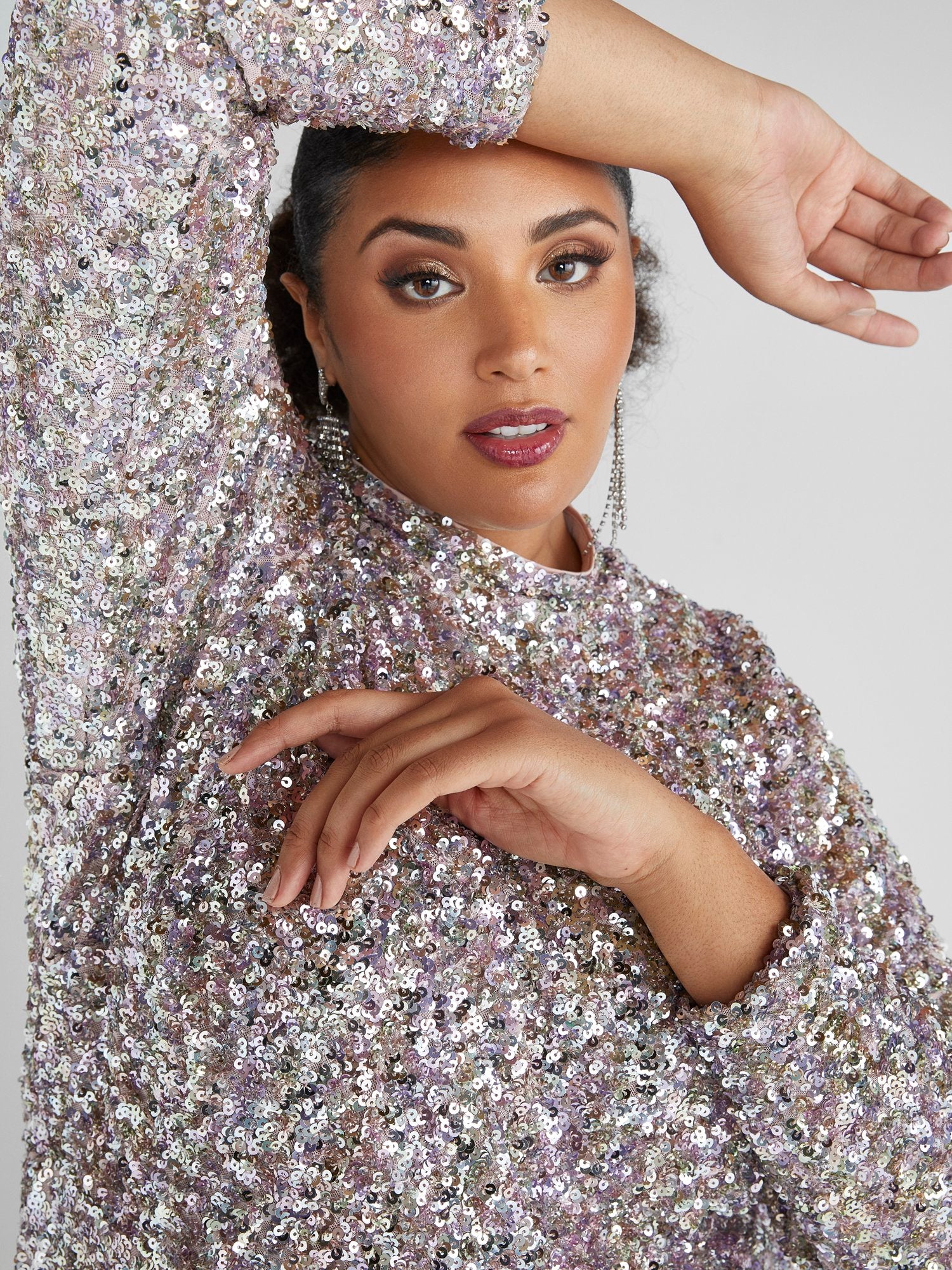 Krystal Sequin Catsuit - Image 3