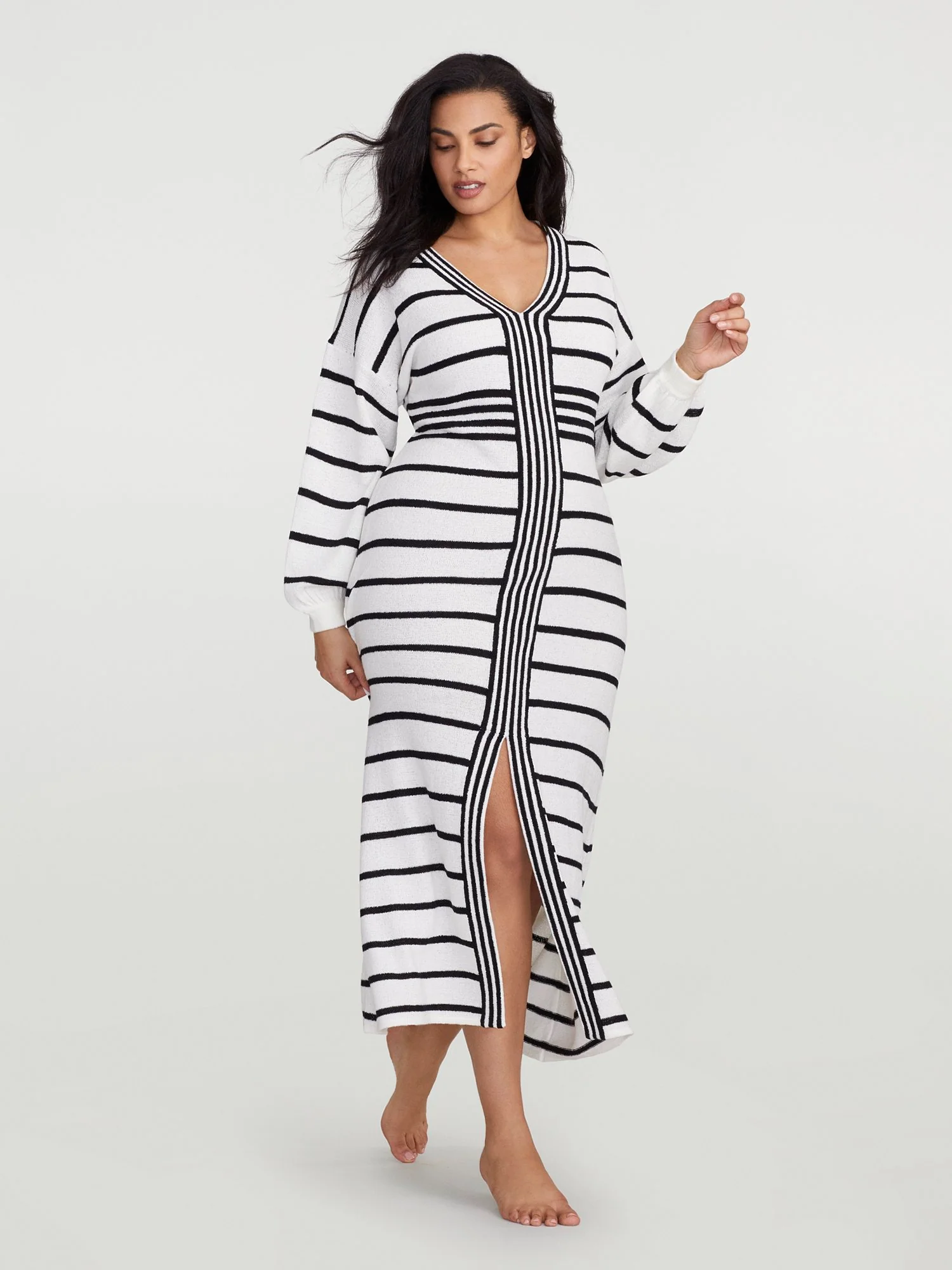 Laela Striped Knit Dress - Image 3