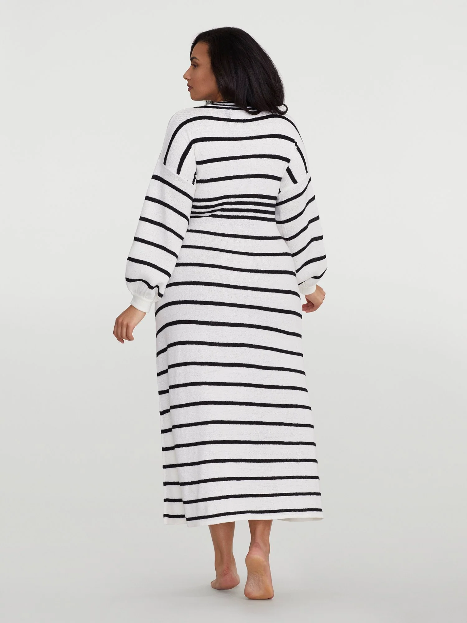 Laela Striped Knit Dress - Image 4