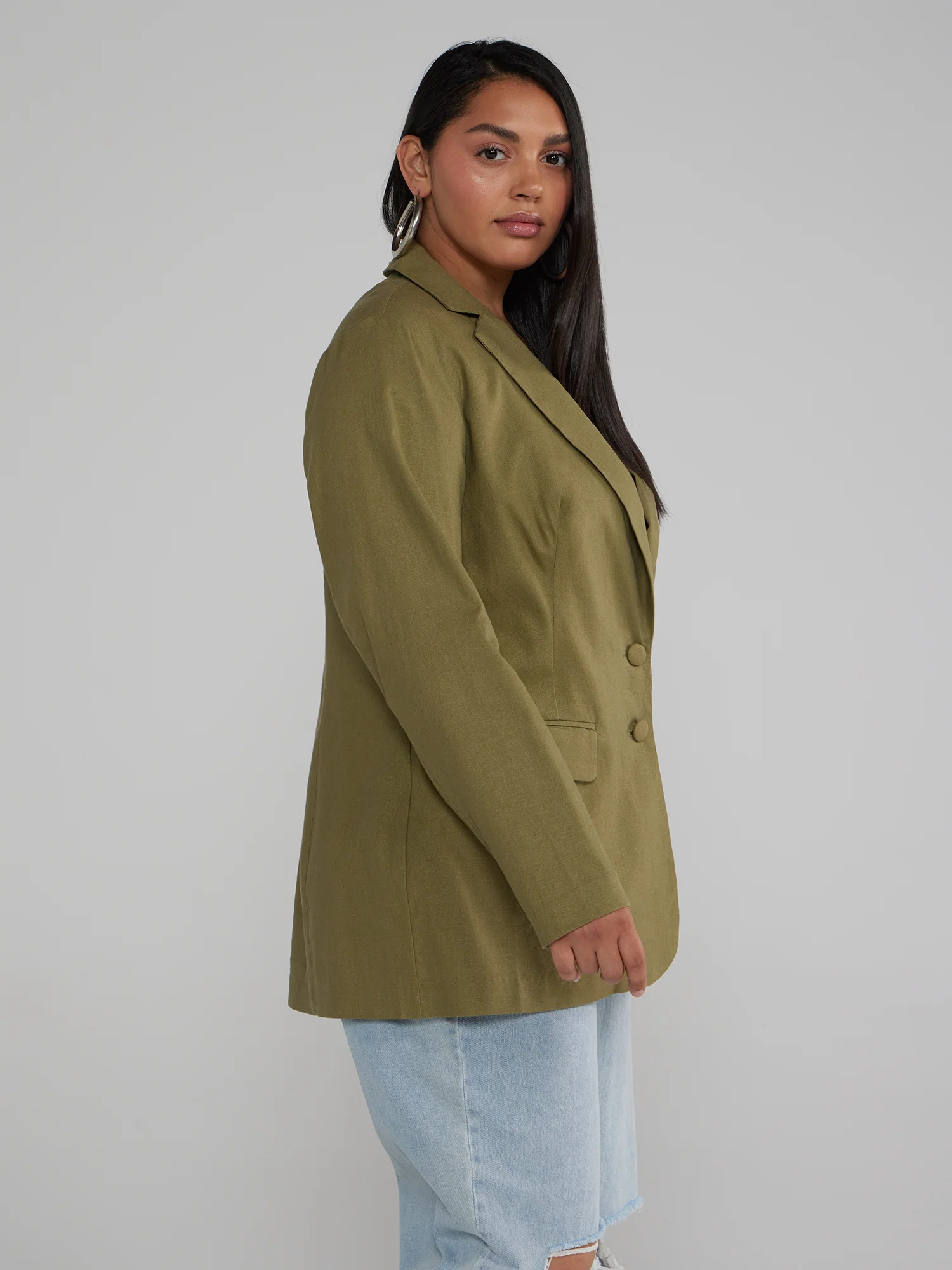 Lauren Linen Blazer - Image 9