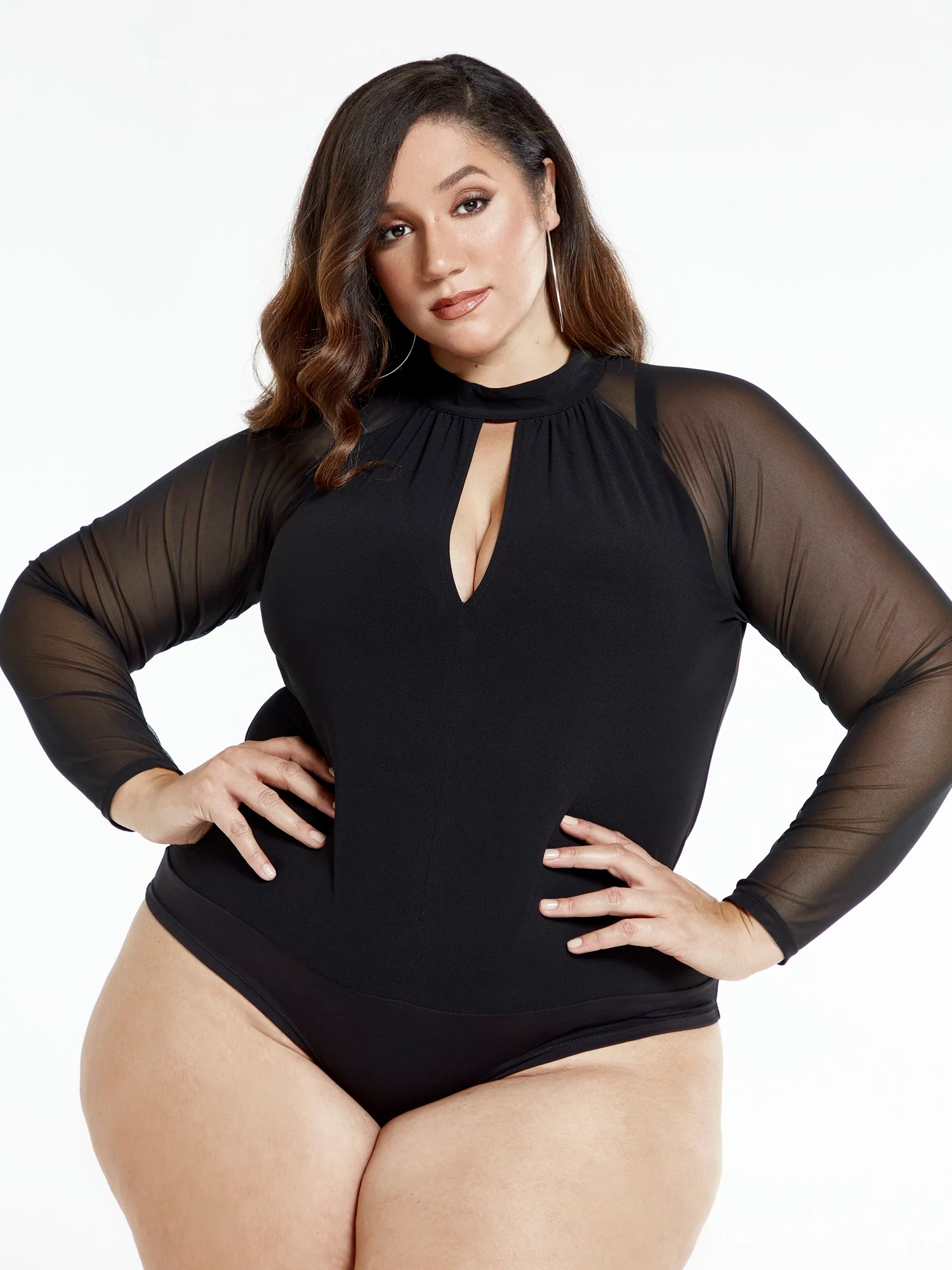 Laurie Mesh Sleeve Bodysuit - Image 3