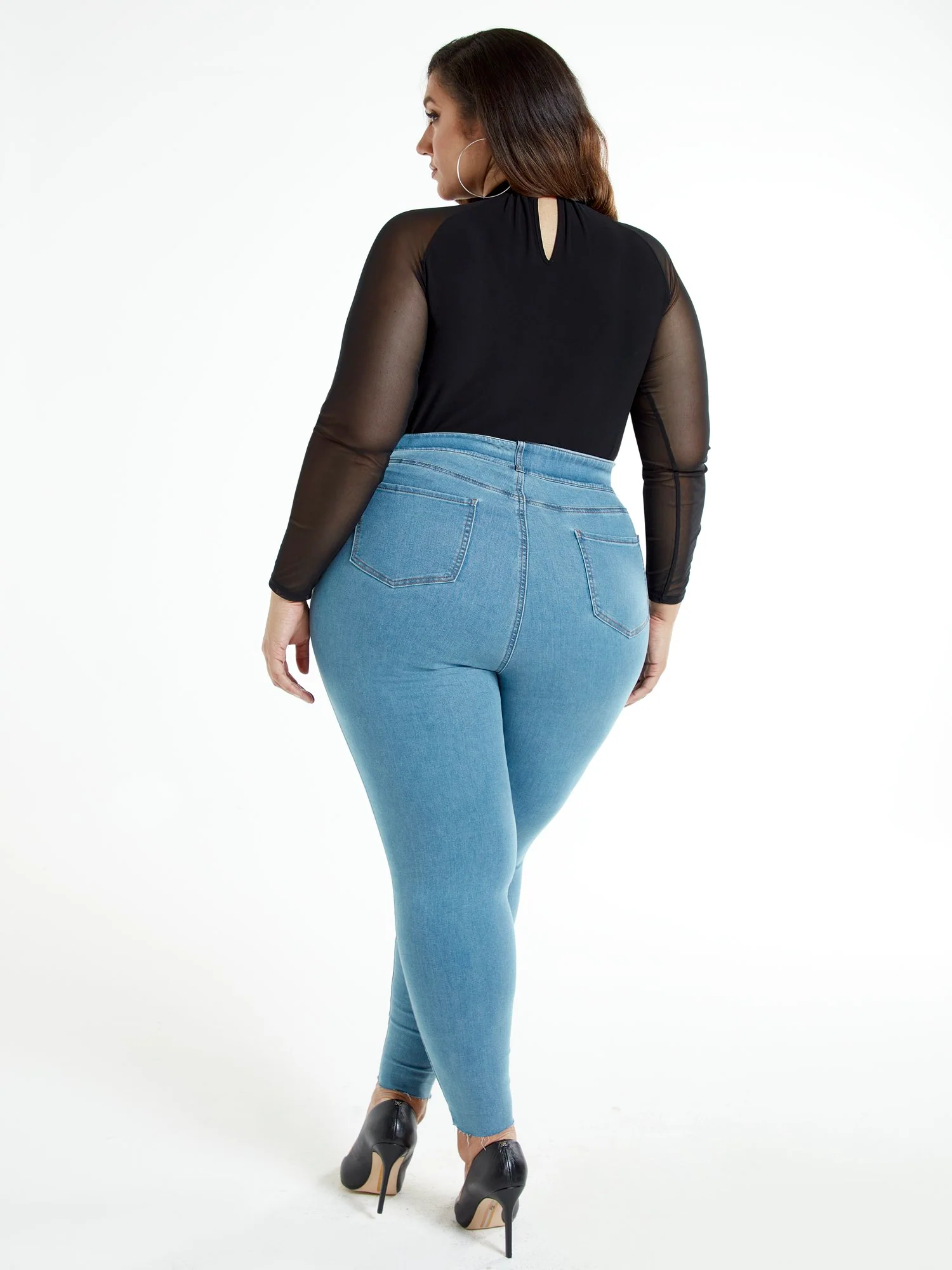 Laurie Mesh Sleeve Bodysuit - Image 7