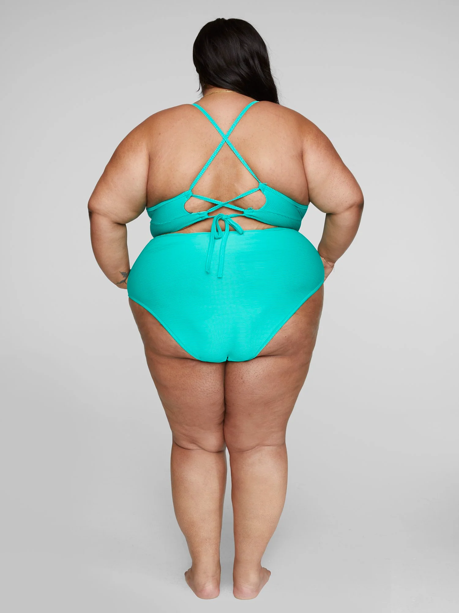 Layla High Waisted Swim Brief - Image 11