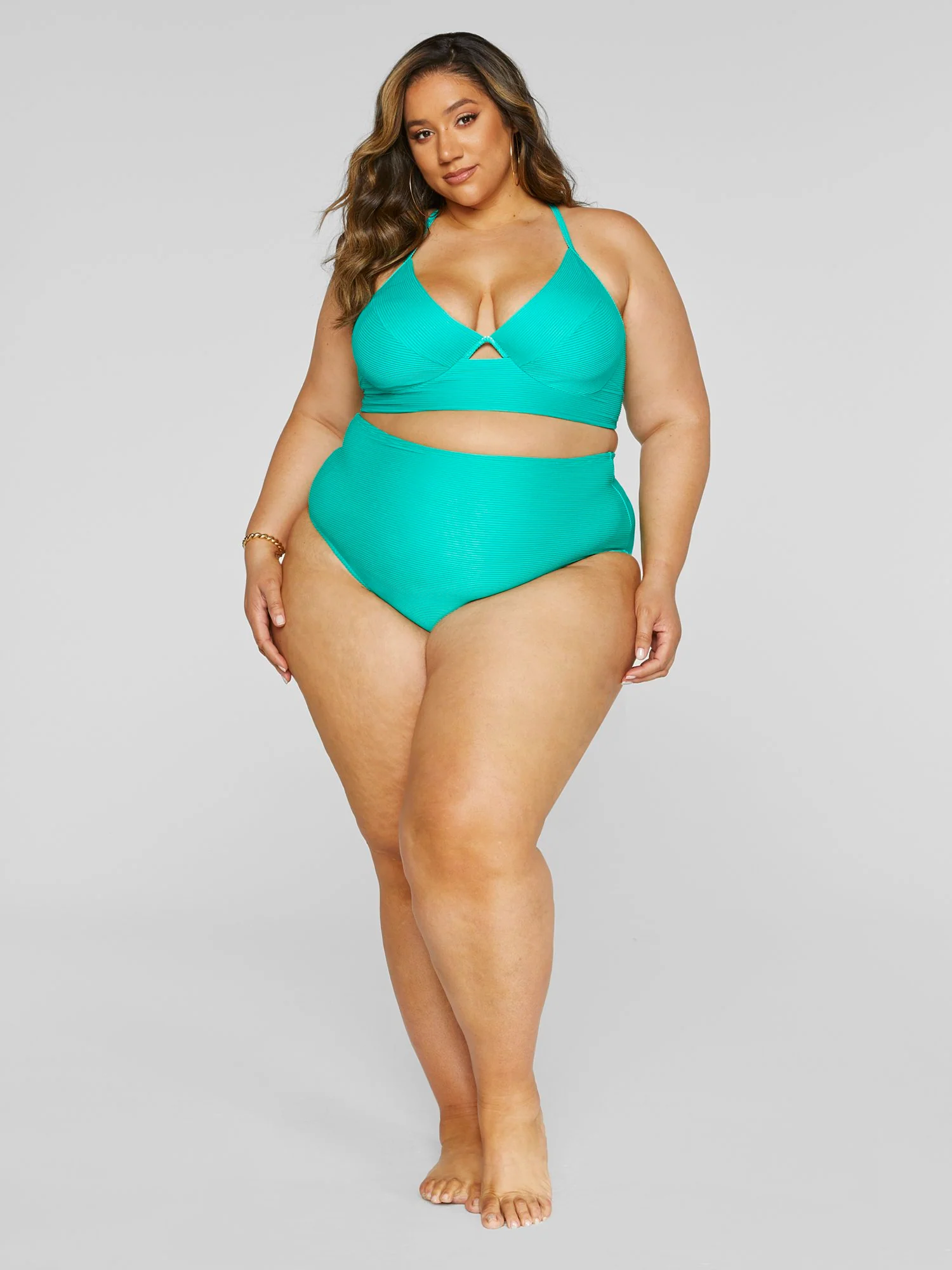 Layla High Waisted Swim Brief - Image 12
